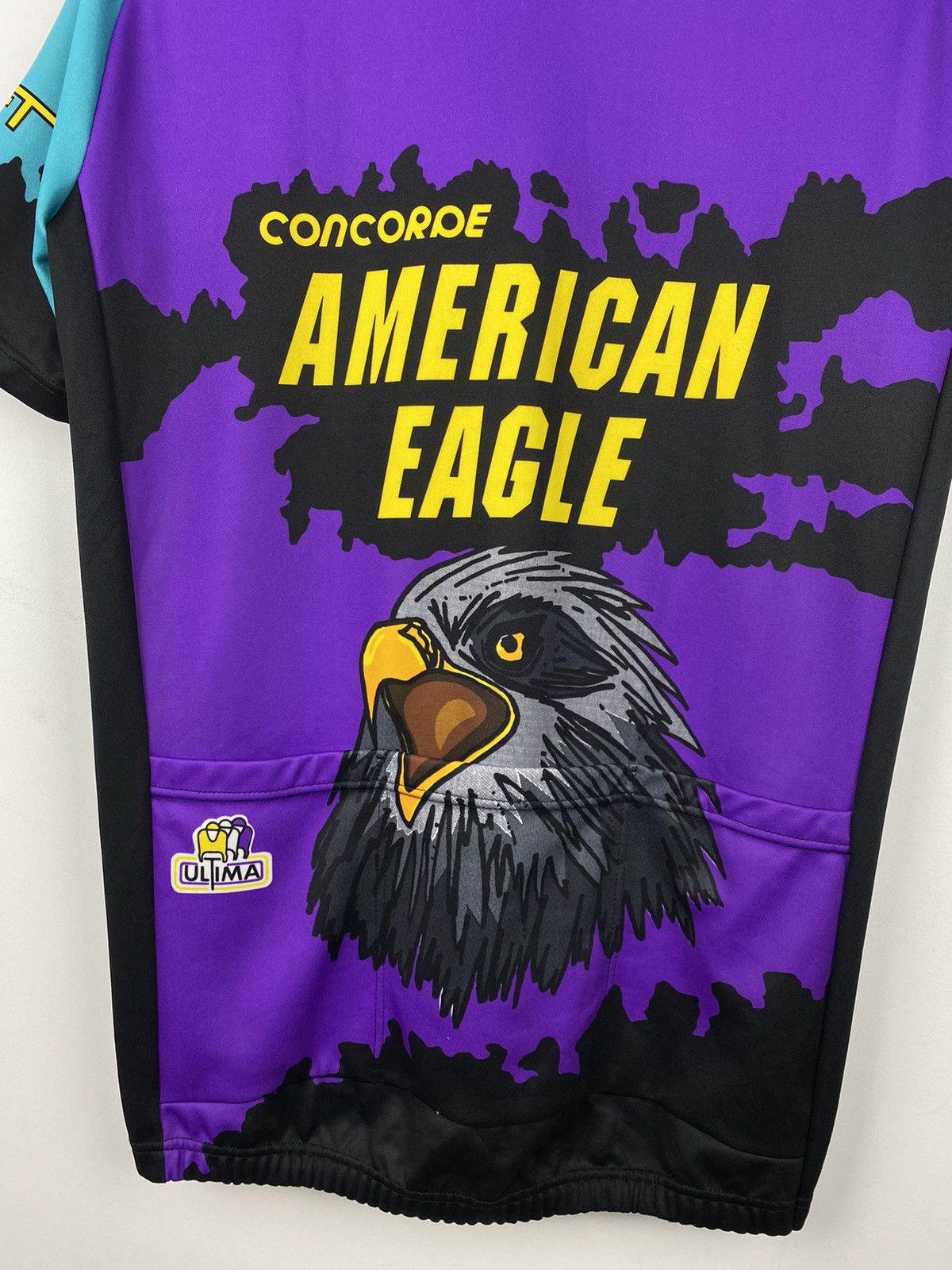 Bicycle Vintage American Eagle Ultima Cycling Jersey Continental Size US L / EU 52-54 / 3 - 7 Thumbnail