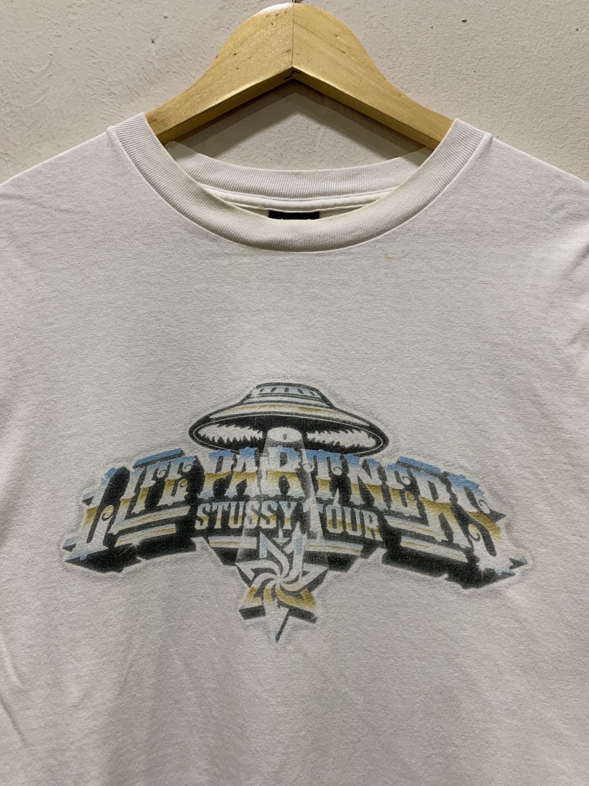 Neighborhood × Stussy Stussy X Neighborhood Life Partner Tour Tee White -L Size US L / EU 52-54 / 3 - 2 Thumbnail