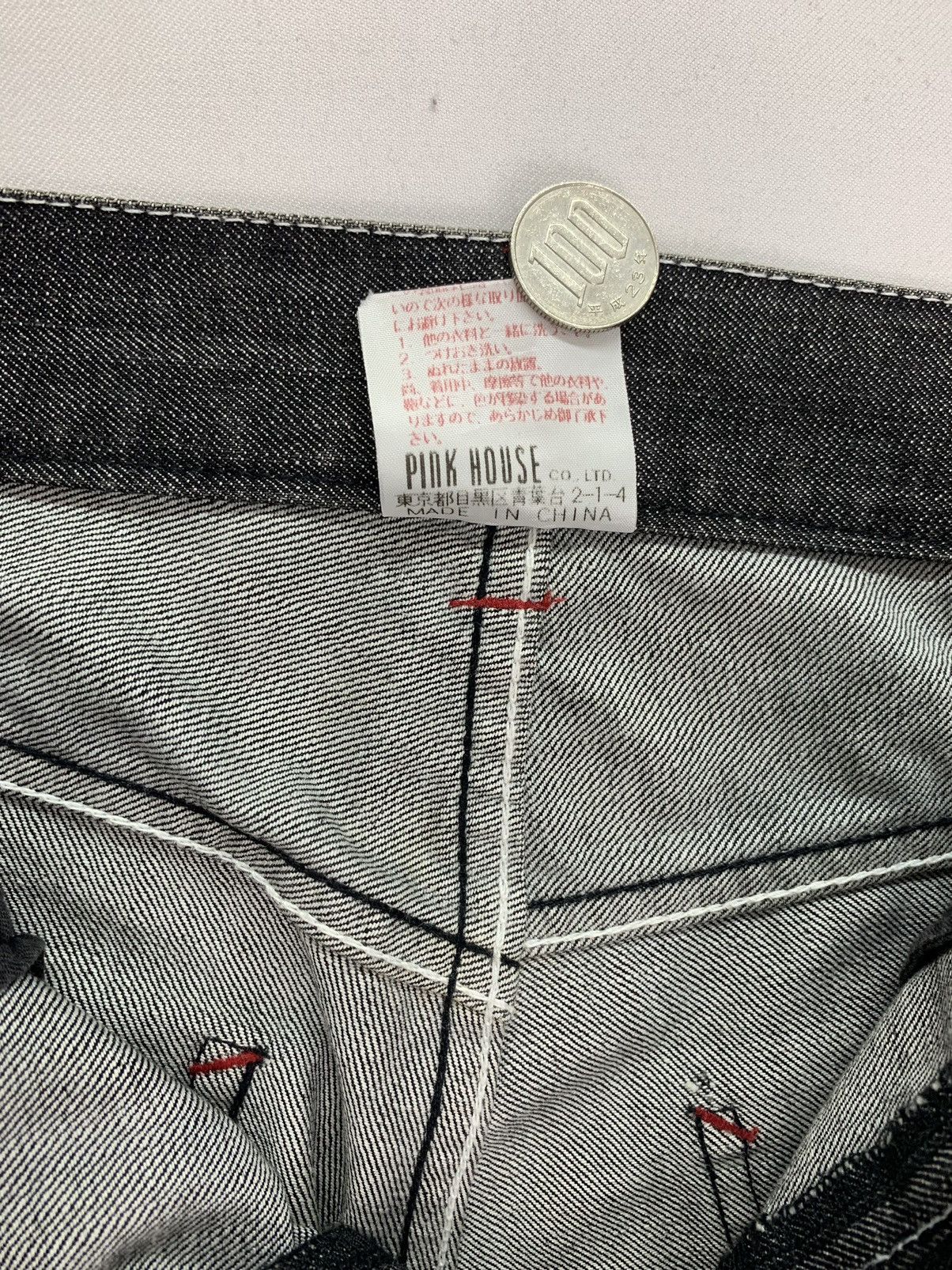 Karl Helmut × Pink House × Vintage Vintage 90s Karl Helmut Embroided Jeans deadstock Size US 32 / EU 48 - 13 Thumbnail