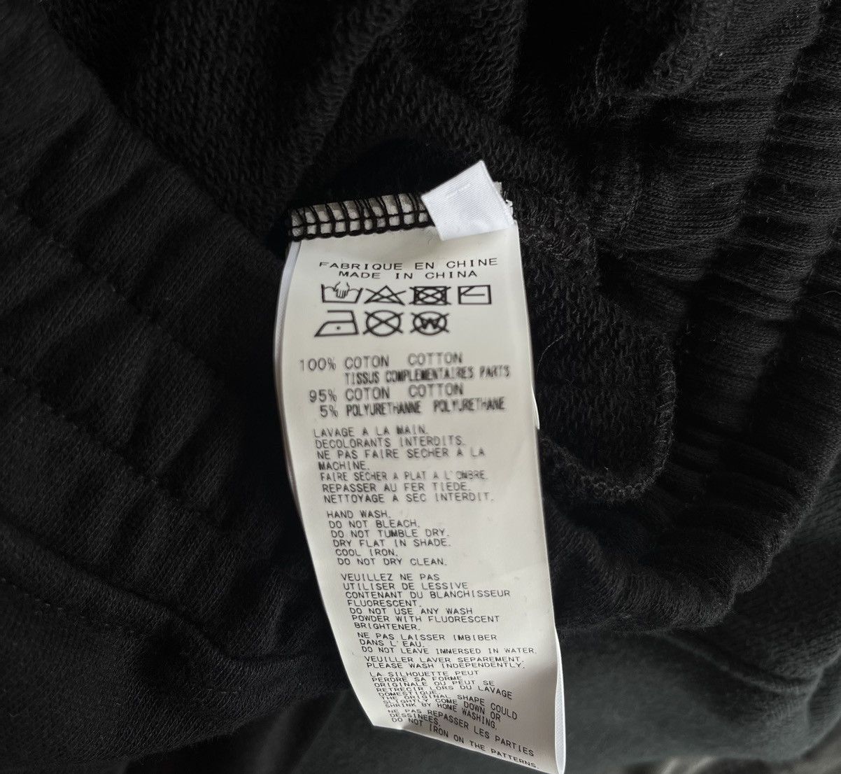 New Era × Yohji Yamamoto BNWT Black Track Pants Size US 34 / EU 50 - 11 Thumbnail