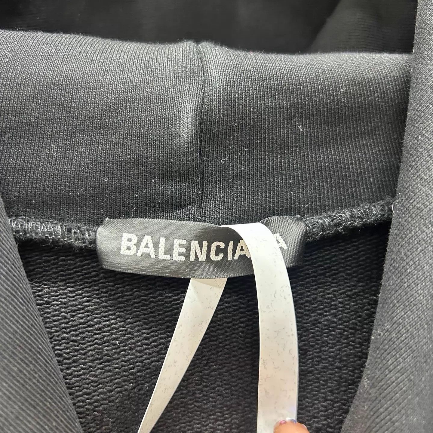 Balenciaga Balenciaga Portrait Black Oversized Hoodie M 99 New Size US M / EU 48-50 / 2 - 3 Thumbnail