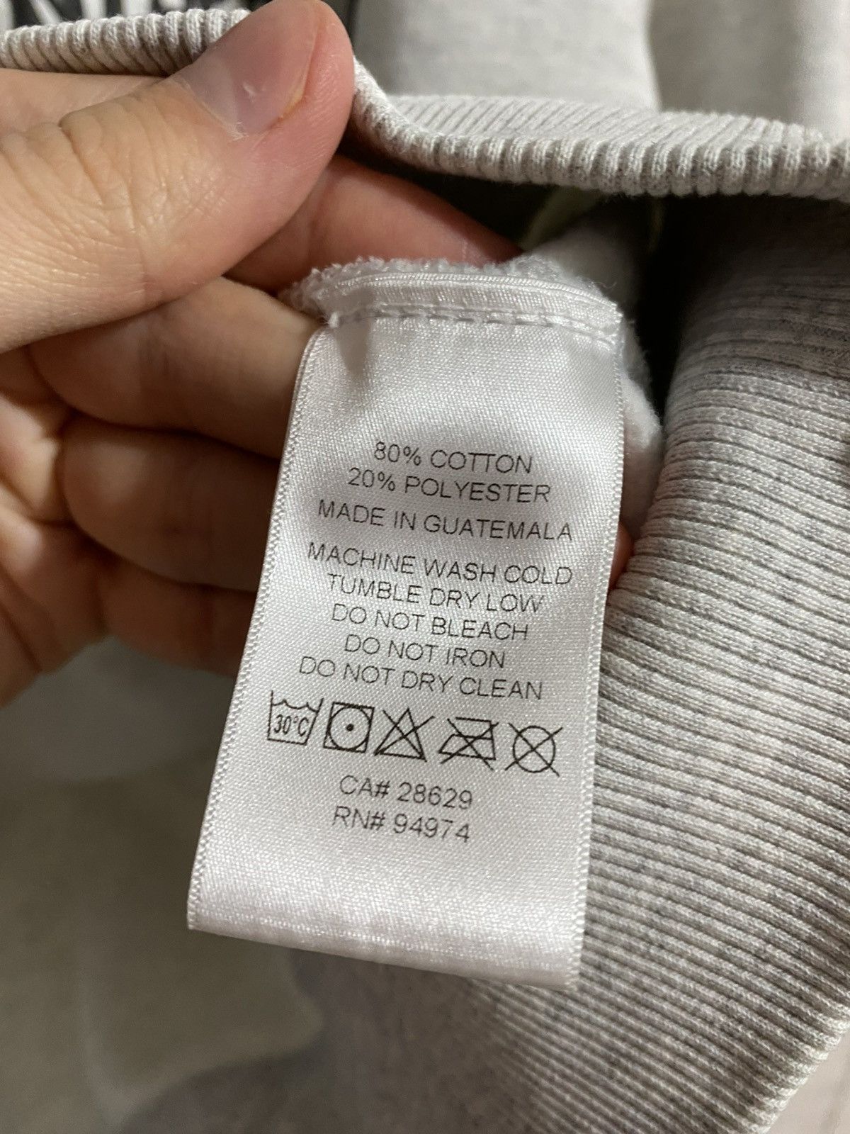 Dover Street Market × Stussy Stussy x Dover Street Market Grey Sweatshirt Size US M / EU 48-50 / 2 - 7 Thumbnail