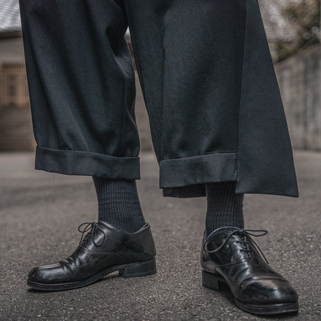 Yohji Yamamoto Yohji Yamamoto Pour Homme - W/Gabardine Mackin Pants Size US 30 / EU 46 - 8 Thumbnail