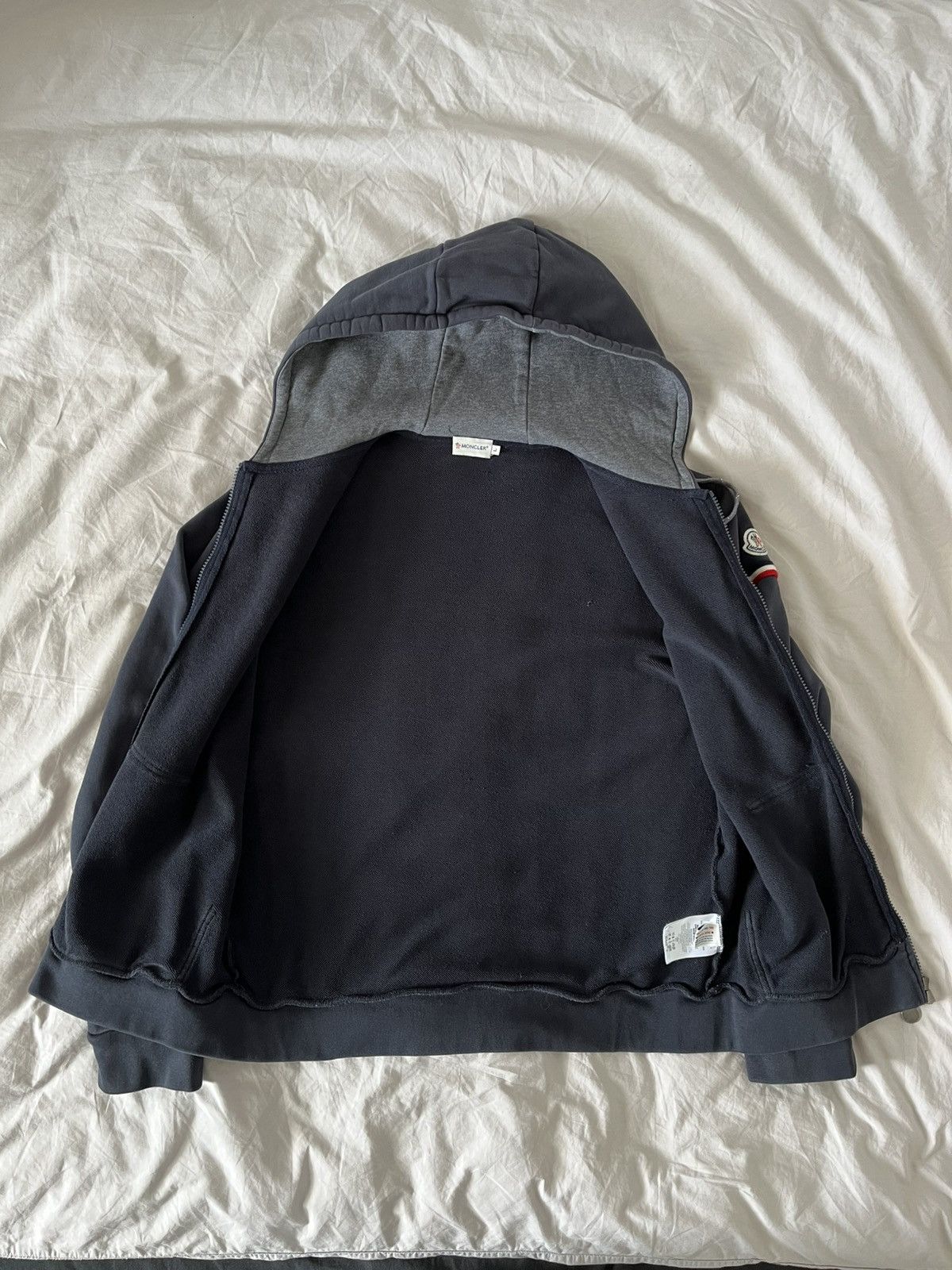 Moncler Moncler Zip Up Hoodie Size US L / EU 52-54 / 3 - 7 Thumbnail