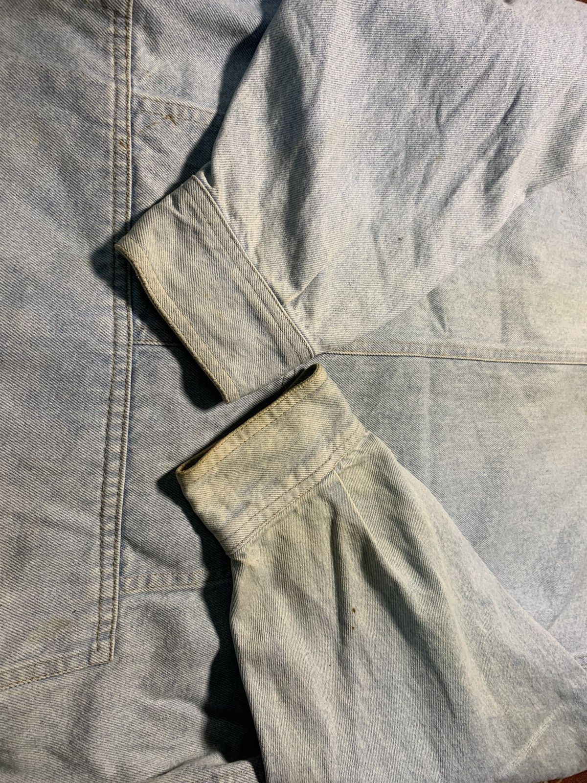 Marithe + Francois Girbaud 80s MARITHE FRANCOIS GIRBAUD DENIM JACKET BUCKLE SIDE Size US XL / EU 56 / 4 - 14 Thumbnail