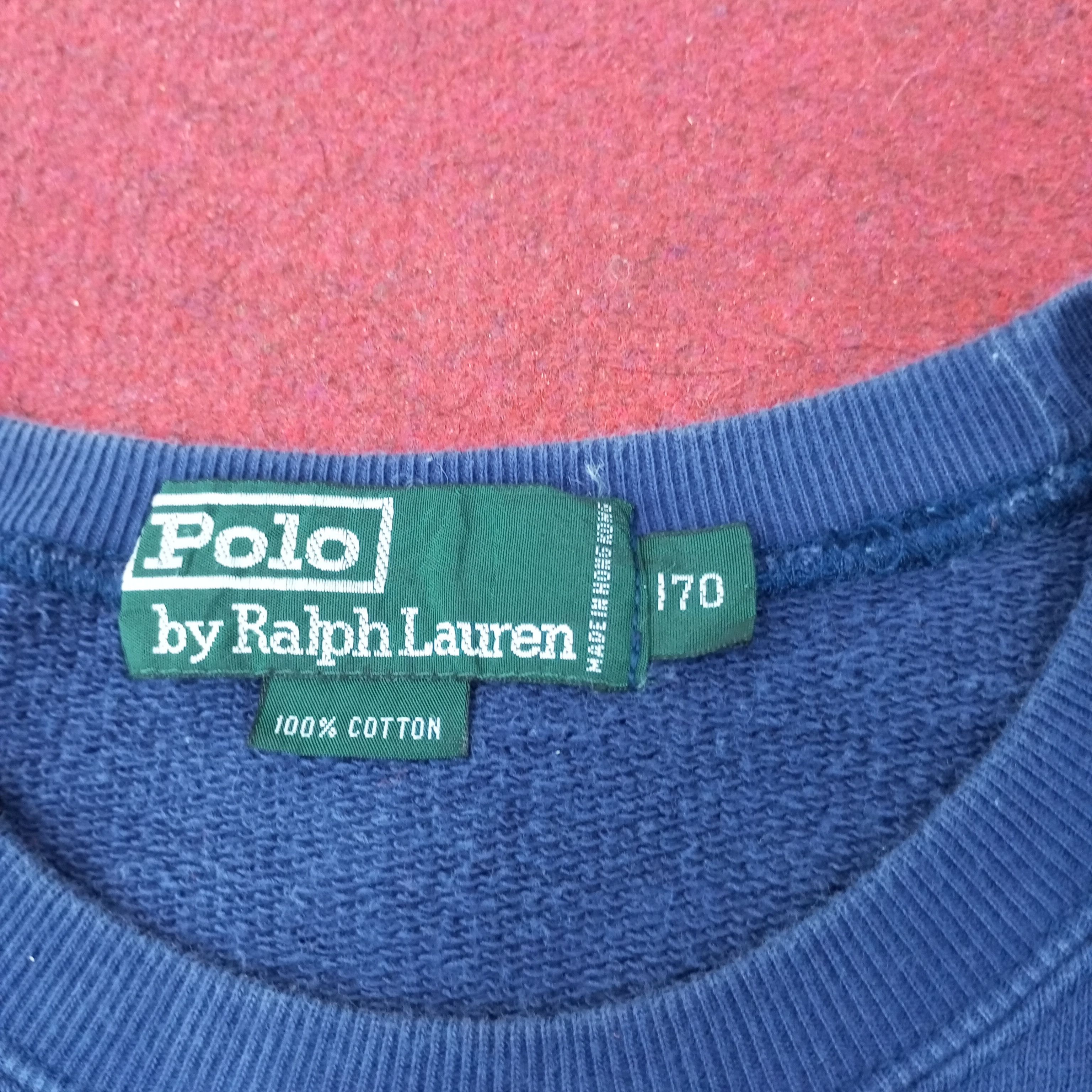 Polo Ralph Lauren Vintage Polo by Ralph Lauren Fashion Style Sweatshirt c238n7 Size US M / EU 48-50 / 2 - 4 Thumbnail