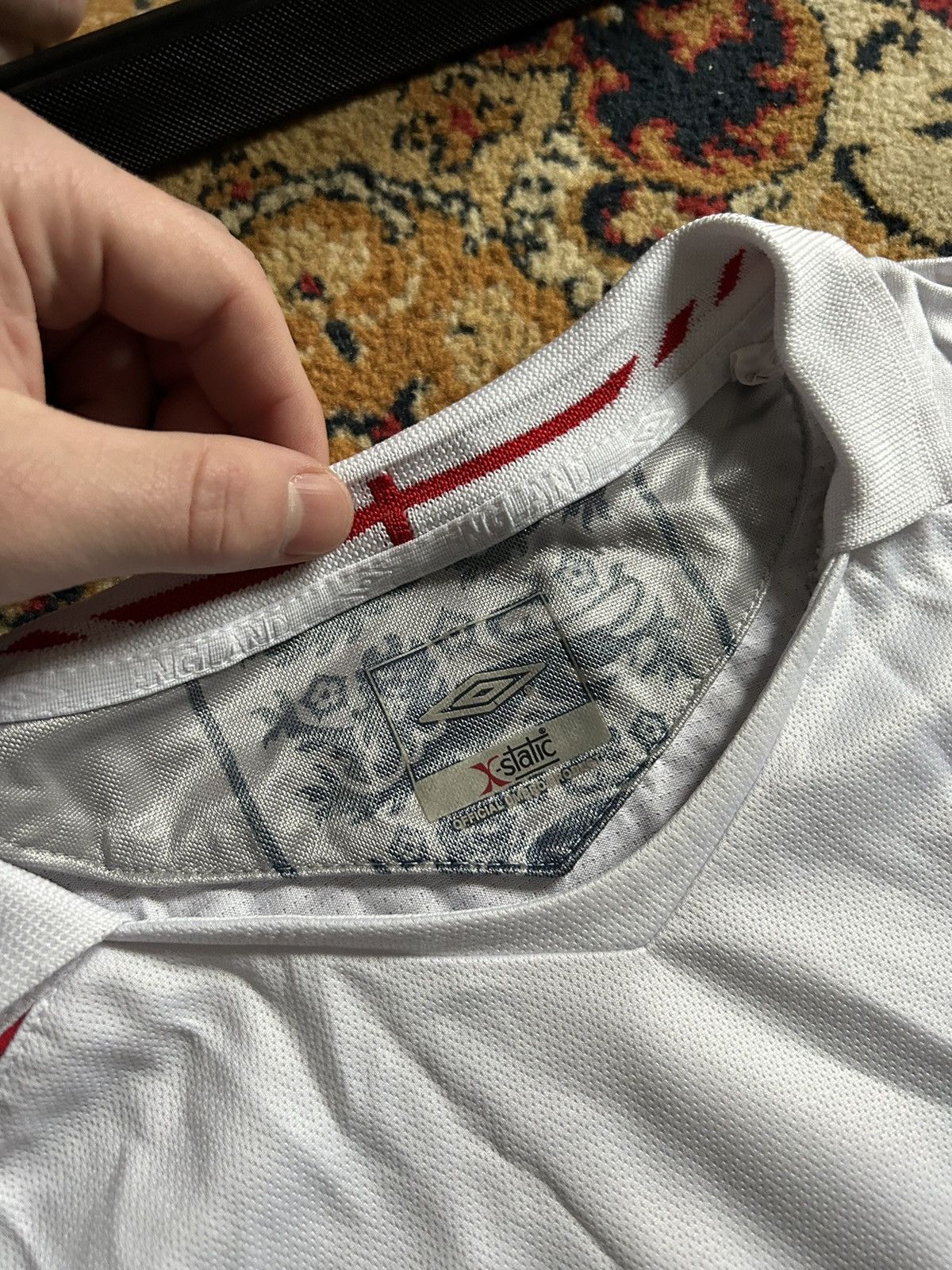 Umbro Umbro England 2005/07 home soccer jersey vintage Size US M / EU 48-50 / 2 - 4 Thumbnail