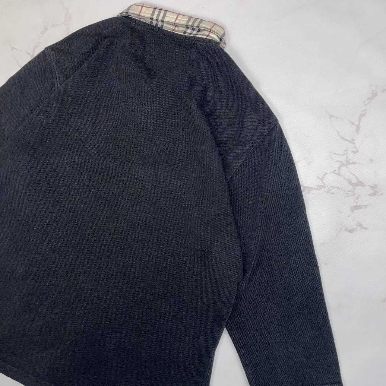 Burberry Rare!! Burberry Polo 3/4 Long Sleeve Tee Size XL Size XL / US 12-14 / IT 48-50 - 11 Thumbnail