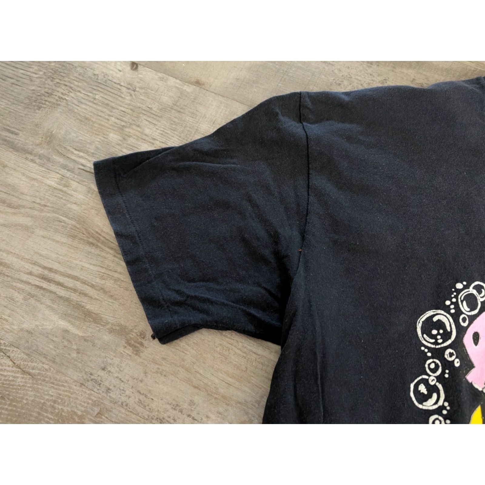 Vintage VINTAGE Stedman Graphic Tee Shirt 90s Fish Ocean XL Black Mens 90s Fish Graphic Tee Size US XL / EU 56 / 4 - 6 Thumbnail