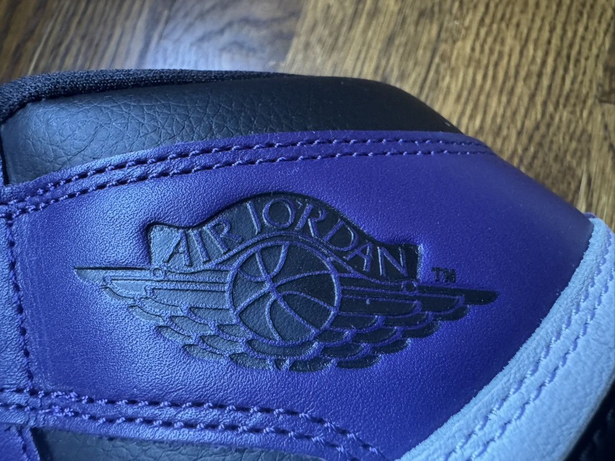 Jordan Brand 10 Jordan 1 High Court Purple White Retro Air OG Size US 10 / EU 43 - 8 Thumbnail