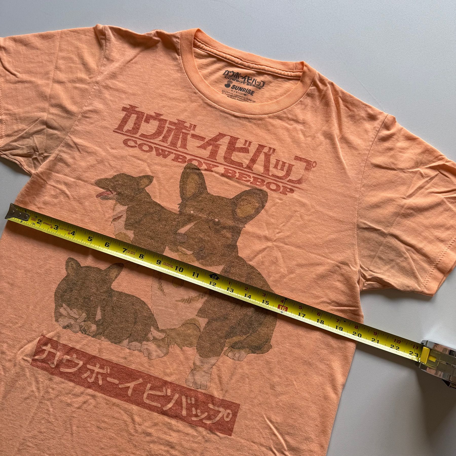 Vintage 2010s Vintage Cowboy Bebop Ein Corgi Sunrise Funimation Tee Size US M / EU 48-50 / 2 - 8 Thumbnail