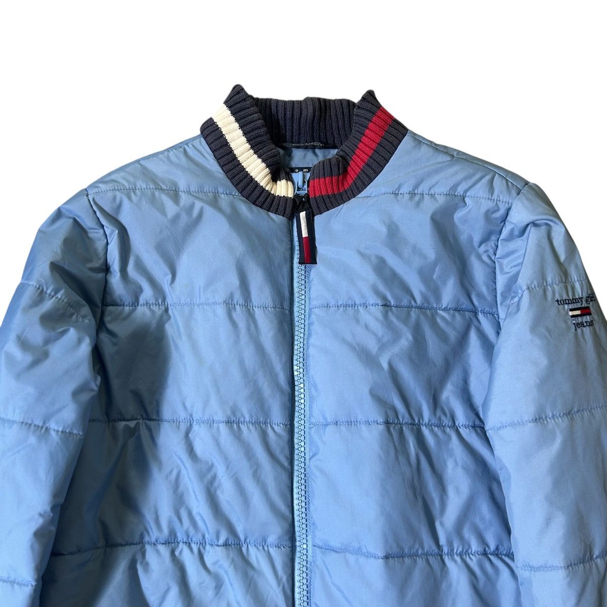 Tommy Hilfiger Vintage Tommy Girl Puffer Jacket Size S / US 4 / IT 40 - 3 Thumbnail