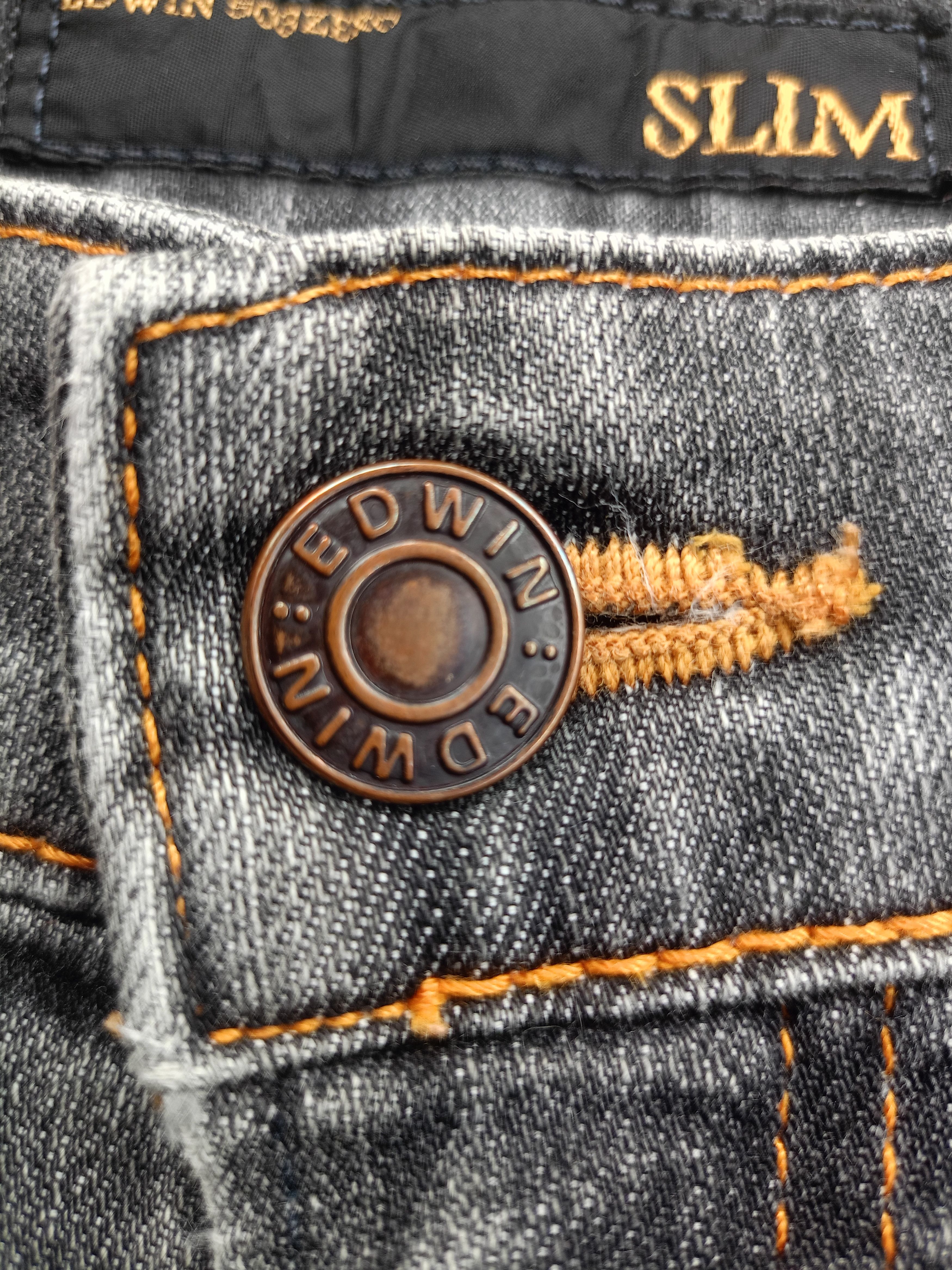 Edwin × Vintage EDWIN 503Zero Slim Fit Vintage Streetwear Denim Size US 30 / EU 46 - 10 Thumbnail