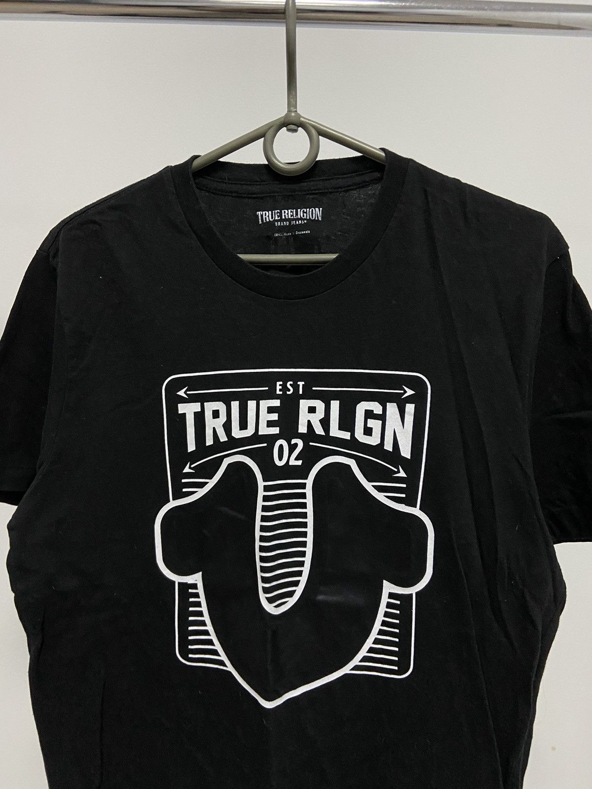 True Religion × Vintage True Religion Vintahe Big Logo T Shirt Skate Y2K Rare Size US S / EU 44-46 / 1 - 2 Thumbnail