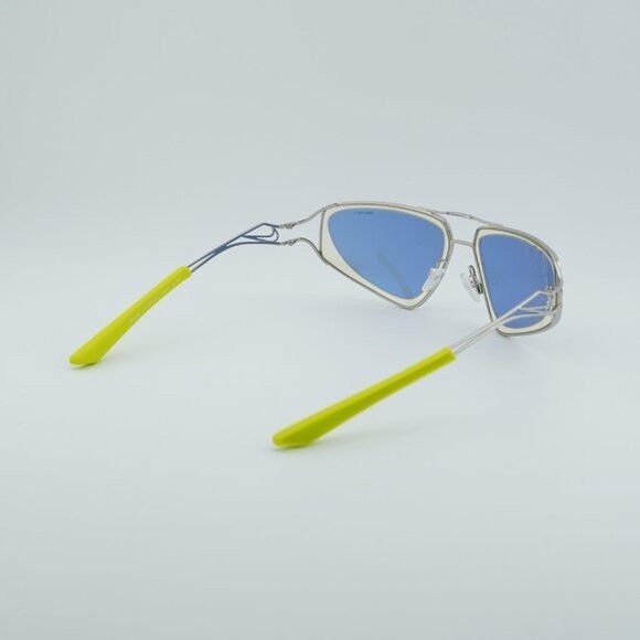 Nike NIKE VEIL EV24048 041 Sunglasses Silver Geometric Frame Size ONE SIZE - 6 Thumbnail