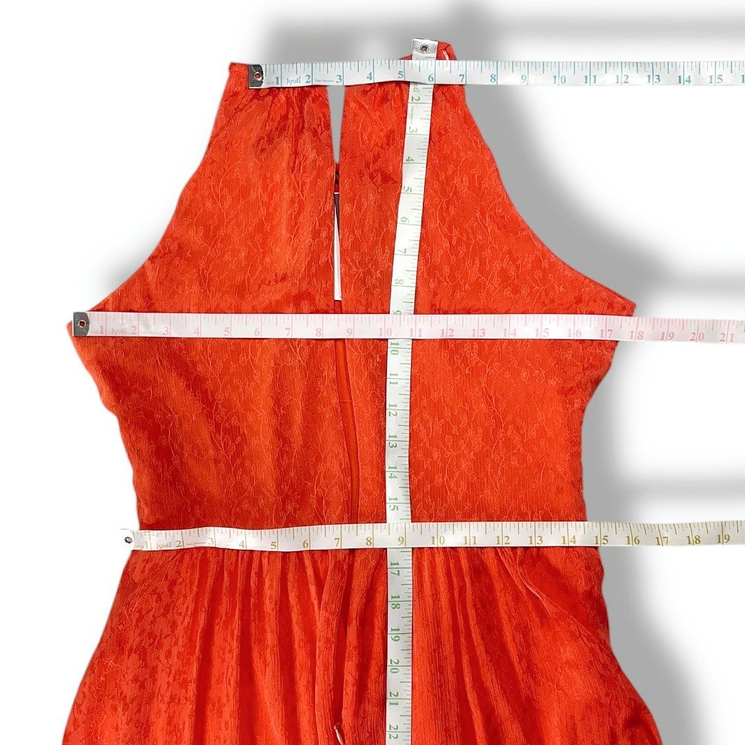 DKNY DKNY Halter Twist Waist Chiffon Midi Dress Tigerlily 8 NWT Size M / US 6-8 / IT 42-44 - 13 Thumbnail