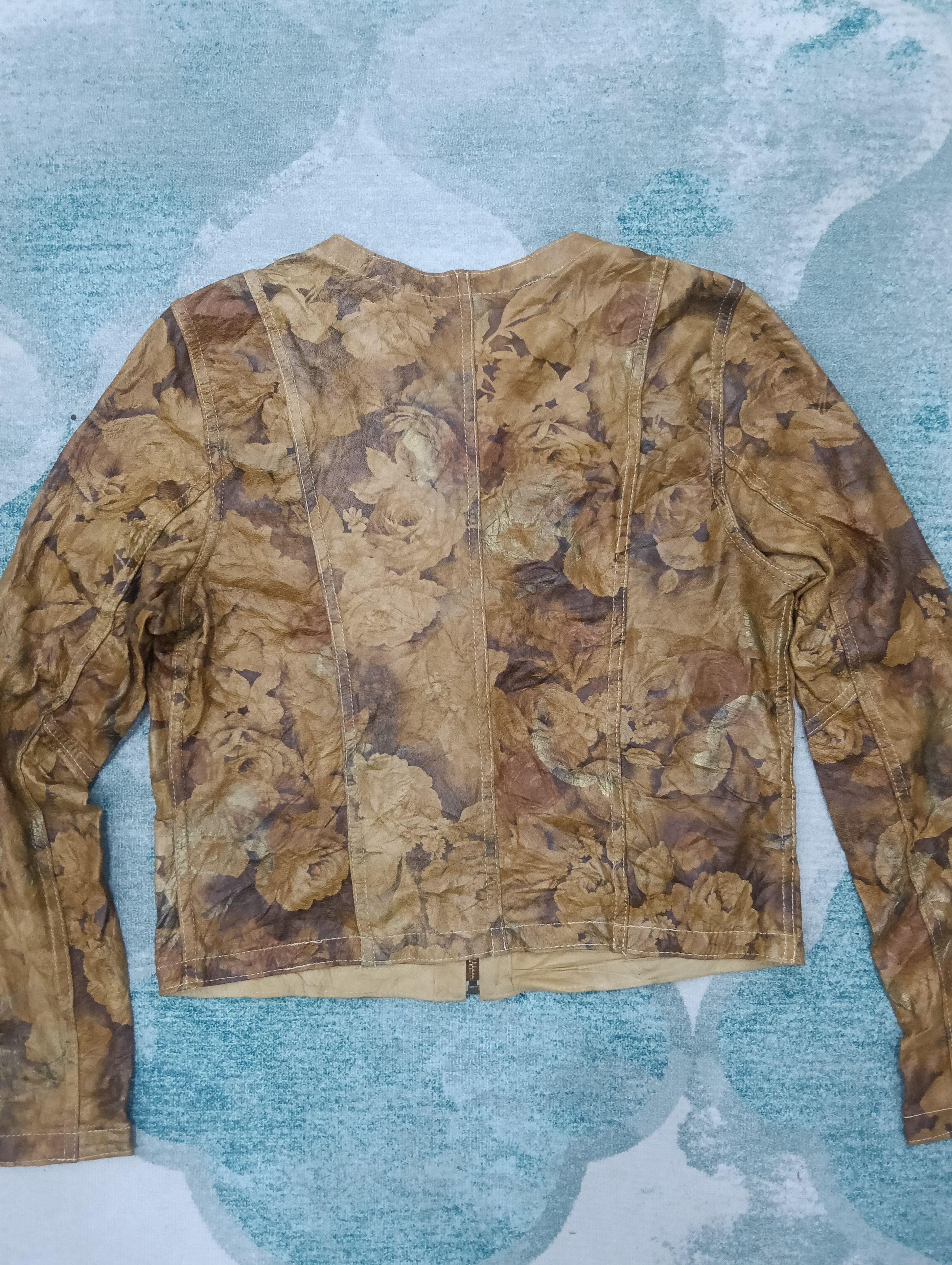 Designer × Japanese Brand × Yohji Yamamoto Unbrand Simple Leather Jacket Size M / US 6-8 / IT 42-44 - 5 Thumbnail