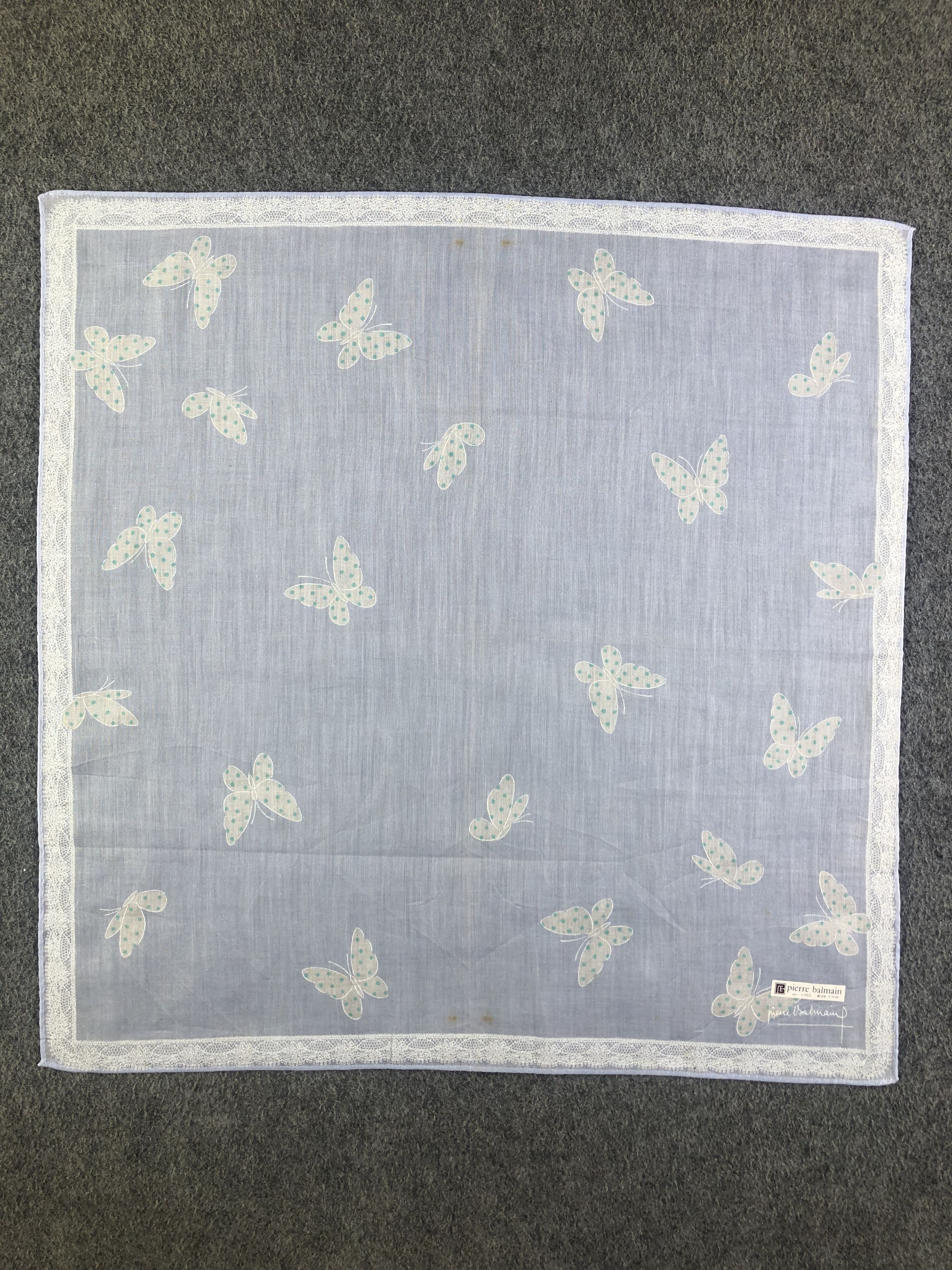 Pierre Balmain Pierre Balmain Handkerchief / Bandana / Neckerchief C485 Size ONE SIZE - 3 Thumbnail