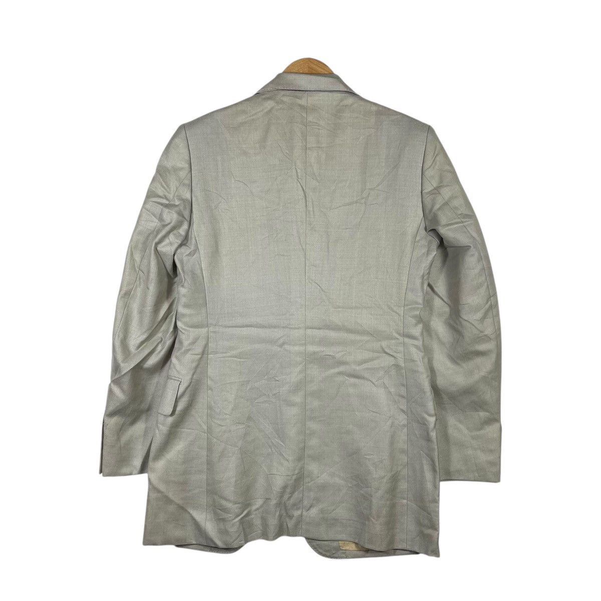 Lanvin Vintage Lanvin Paris Sport Coat Beige Gold Buttons Size 36R - 4 Thumbnail