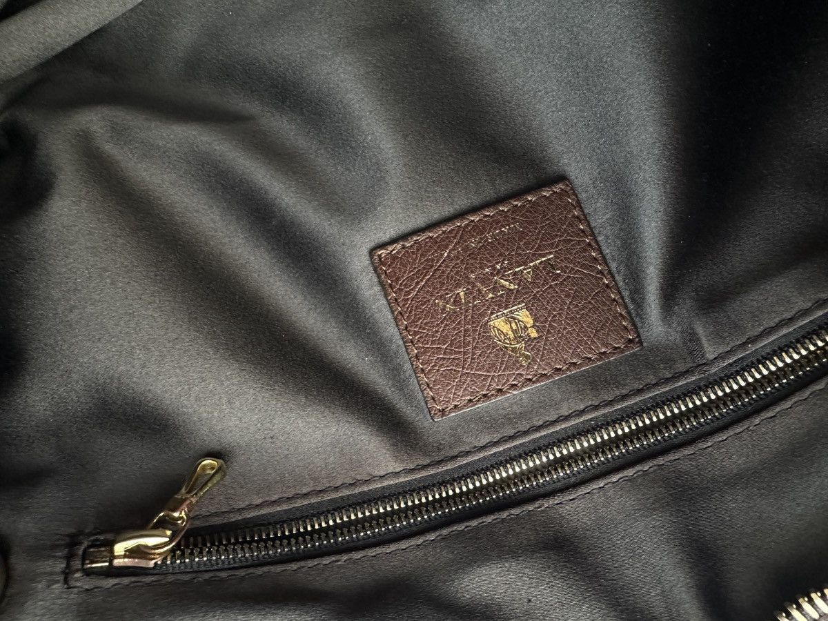 Lanvin Lanvin Amalia Ostrich Handbag Brown Retail $6000 Excellent Size ONE SIZE - 9 Thumbnail