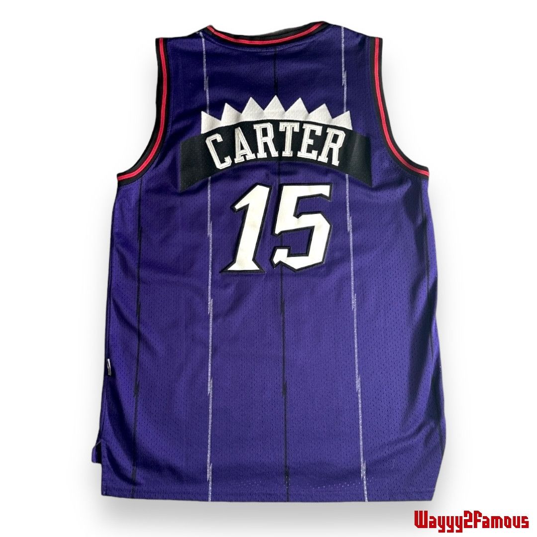 Nike 90's Vince Carter Toronto Raptors Jersey Size US XL / EU 56 / 4 - 2 Thumbnail