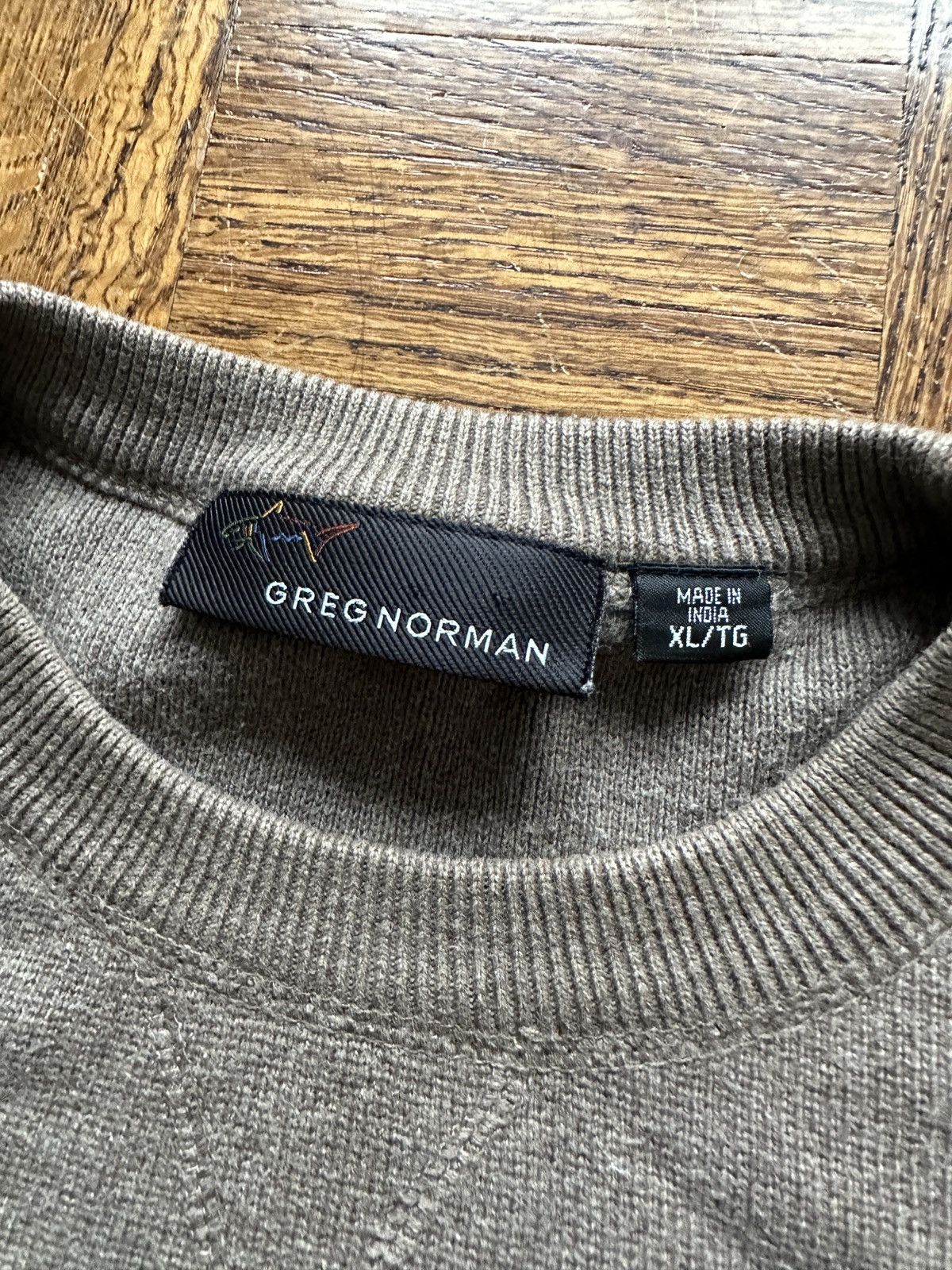 Greg Norman 2006 Super Bowl XL Detroit Knit Embroidered Crewneck Sweater Size US XL / EU 56 / 4 - 3 Thumbnail
