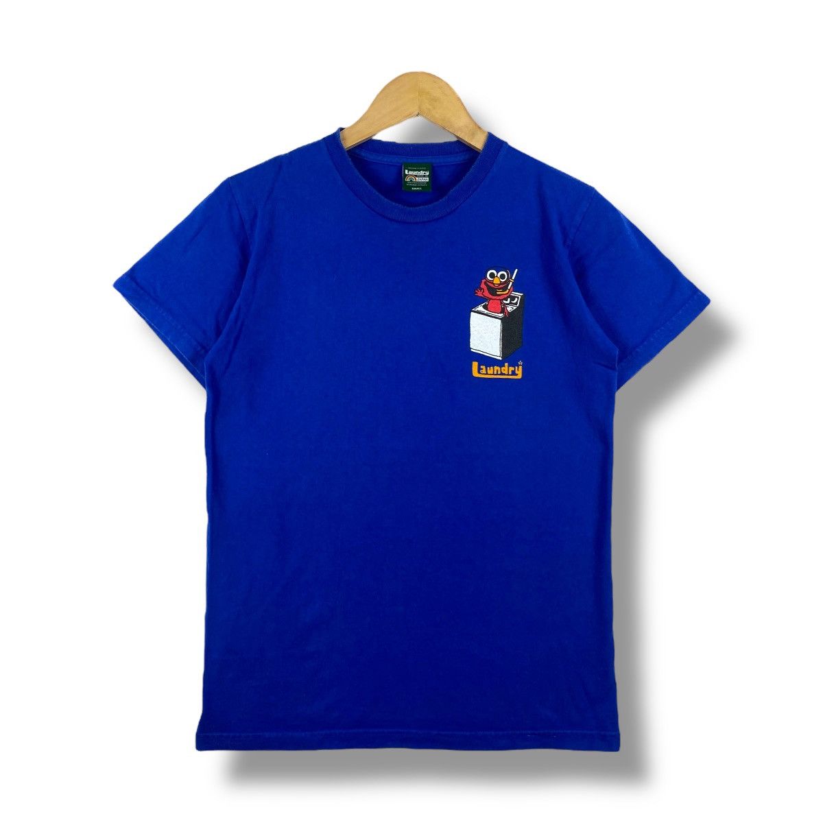 Cartoon Network × Japanese Brand LAUNDRY Elmo Sesame Streets Cartoon Graphic Tee Shirt Small Size US S / EU 44-46 / 1 - 1 Thumbnail