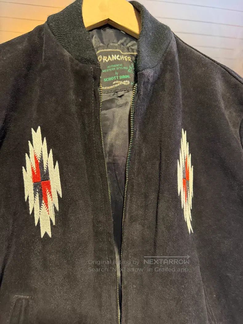 Schott Schott Cowhide Indian Navajo style leather jacket Size US M / EU 48-50 / 2 - 4 Thumbnail