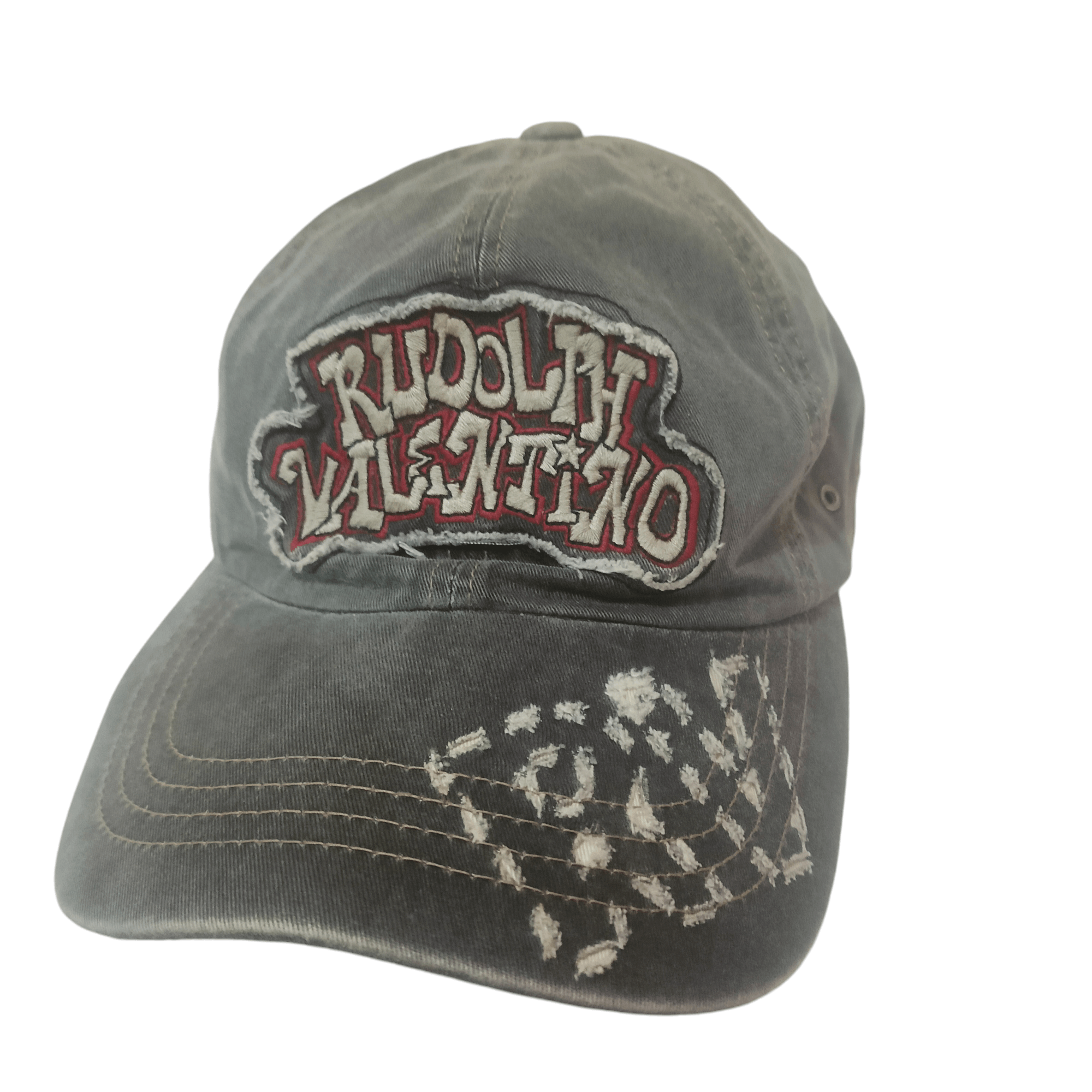 Valentino Vintage Rudolph Valentino Distressed Cap Hat Size ONE SIZE - 3 Thumbnail