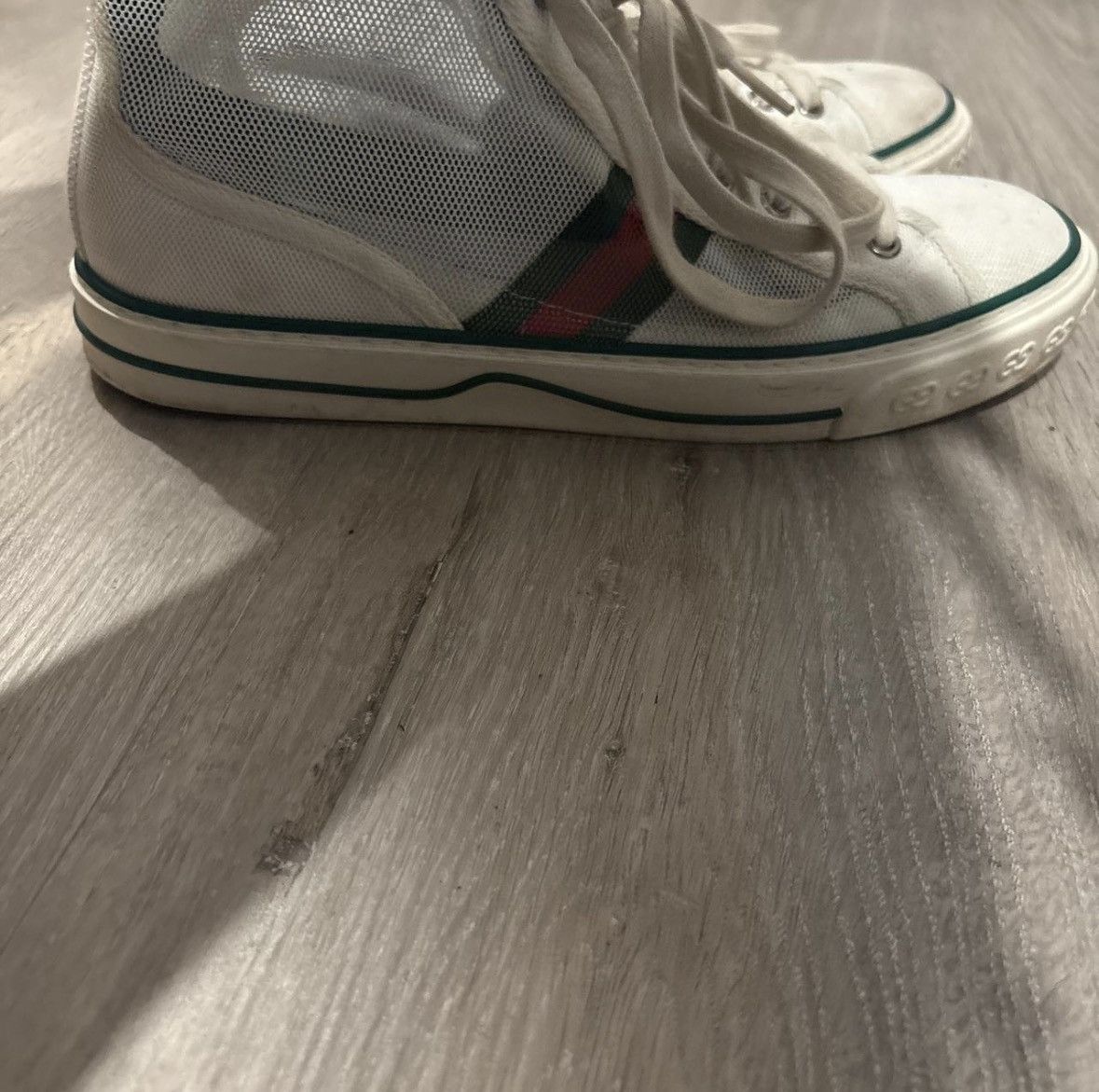 Gucci Gucci Tennis Hi-top shoes Size US 9 / EU 42 - 2 Thumbnail