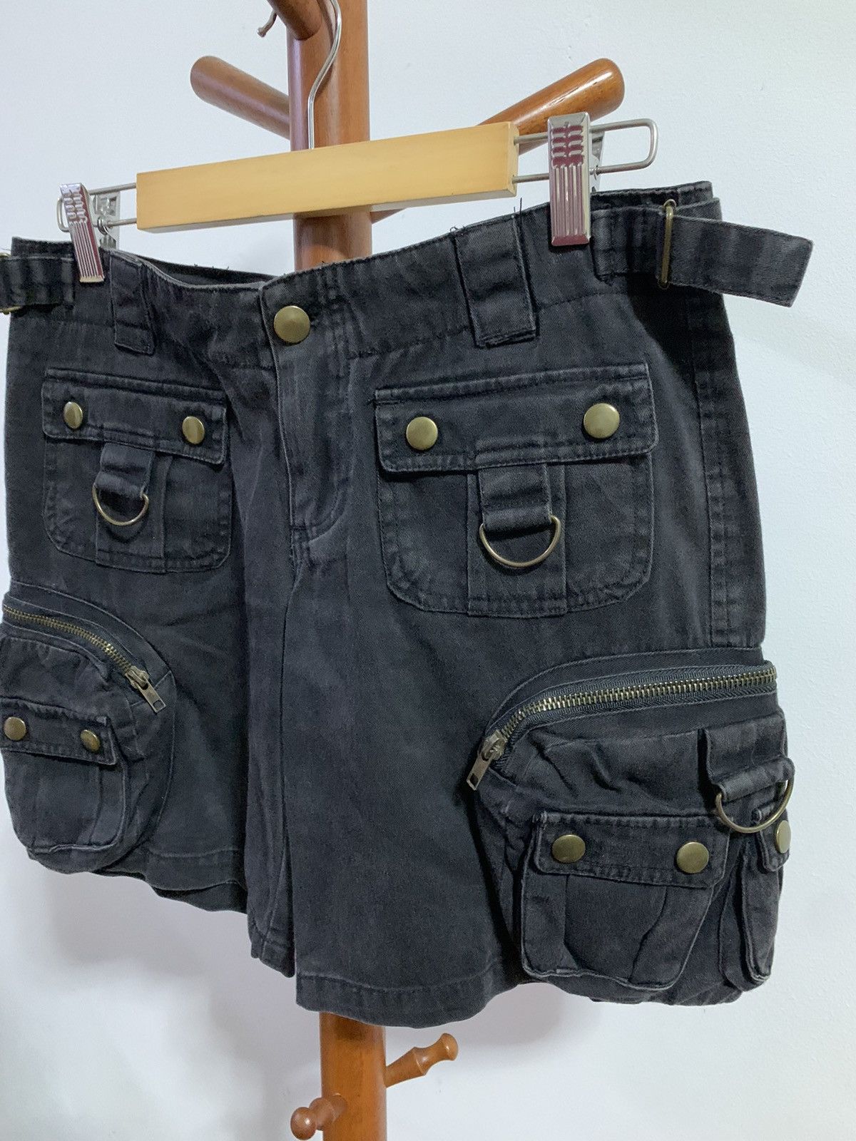 Japanese Brand CECIL MC BEE Multi Pocket Shorts Size 29" - 4 Thumbnail