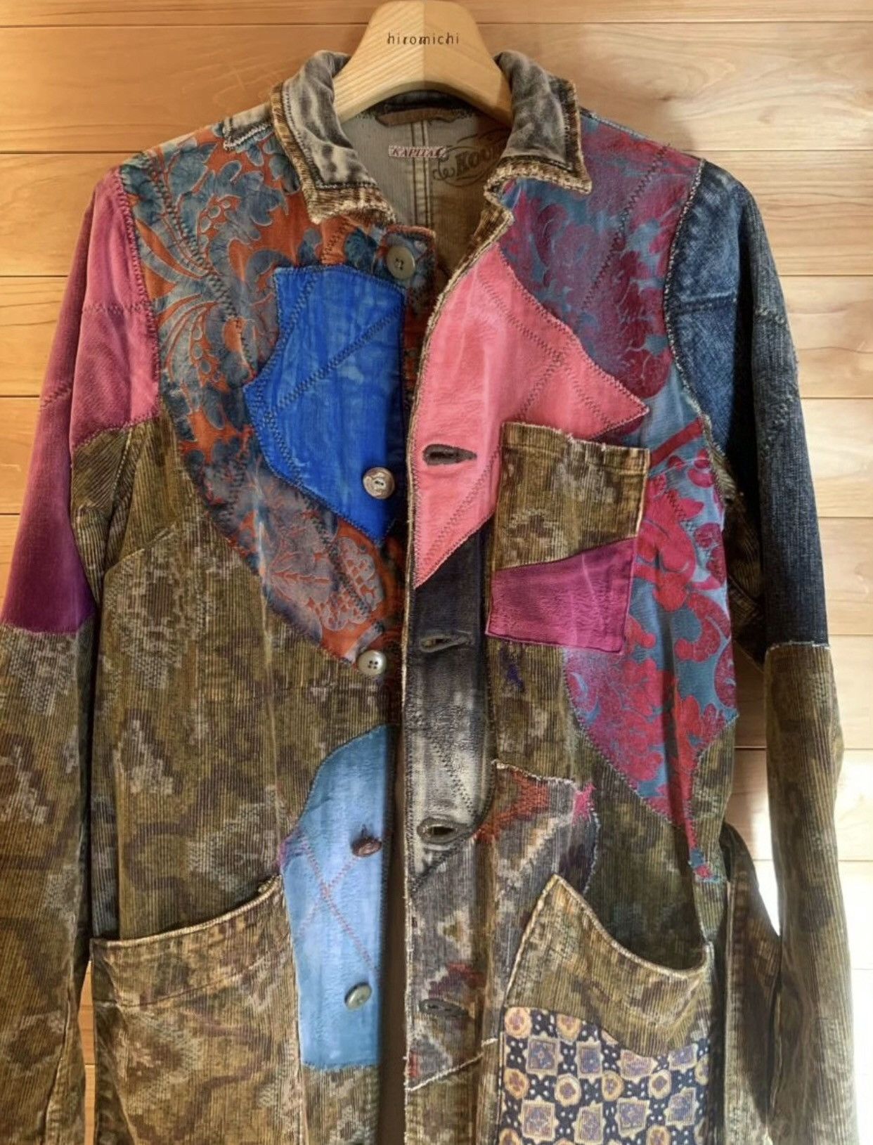 Kapital KAPITAL KOUNTRY corduroy patchwork jacket2412-Nextarrow Size US S / EU 44-46 / 1 - 5 Thumbnail