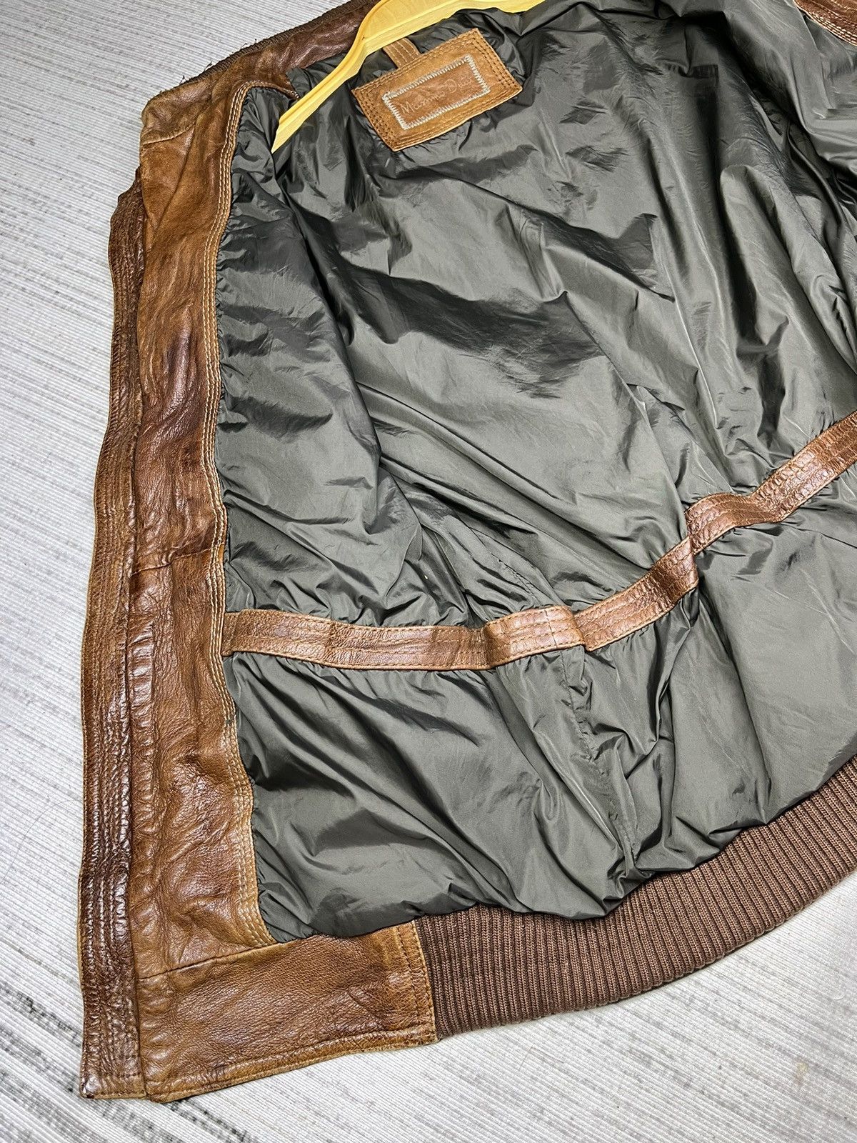 Massimo Dutti Massimo Dutti Brown motorcycle Leather Jacket Size US M / EU 48-50 / 2 - 15 Thumbnail