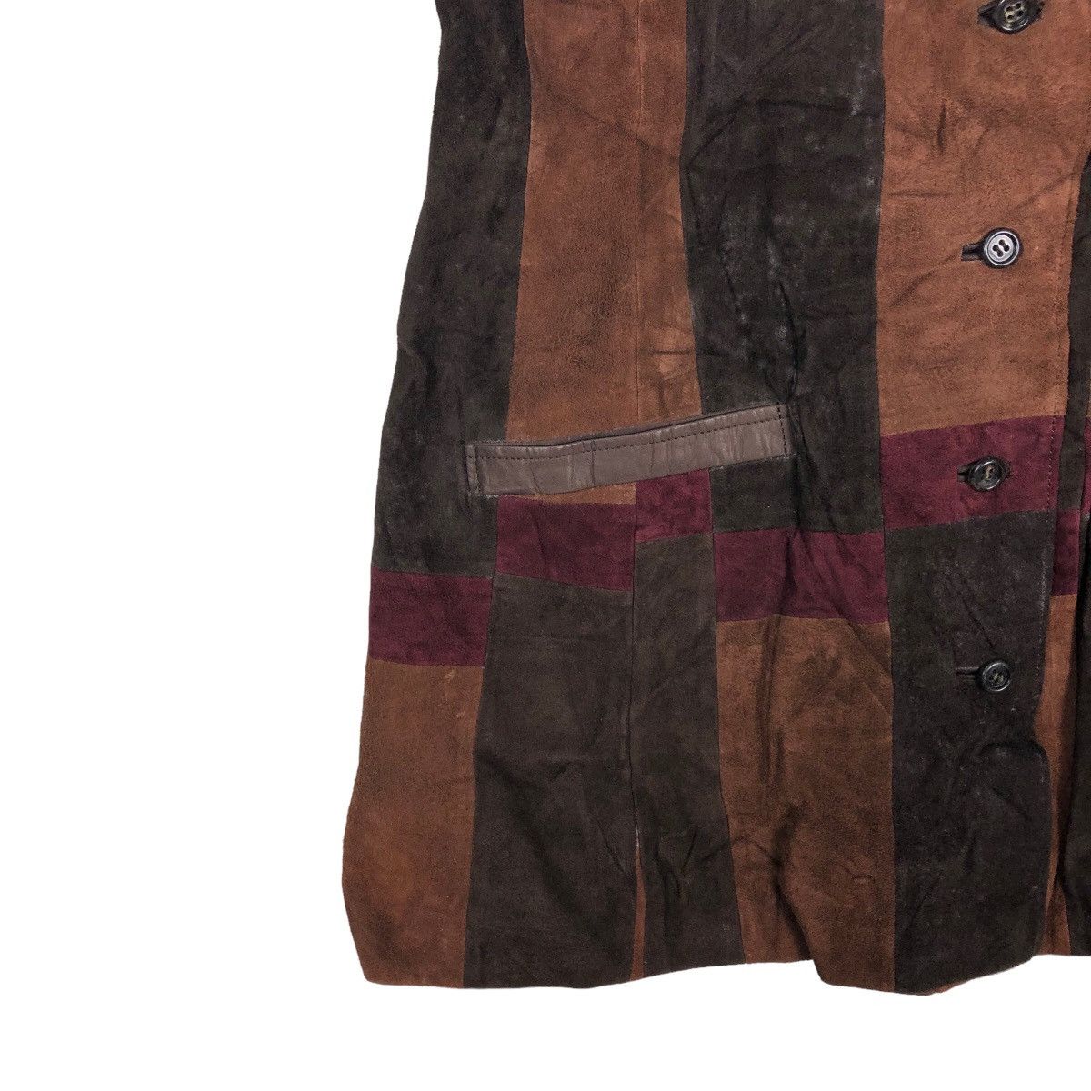 Japanese Brand 🔥Kapital Japan Design Vest Tank Top Tartan Design Patchwork Size US M / EU 48-50 / 2 - 4 Thumbnail