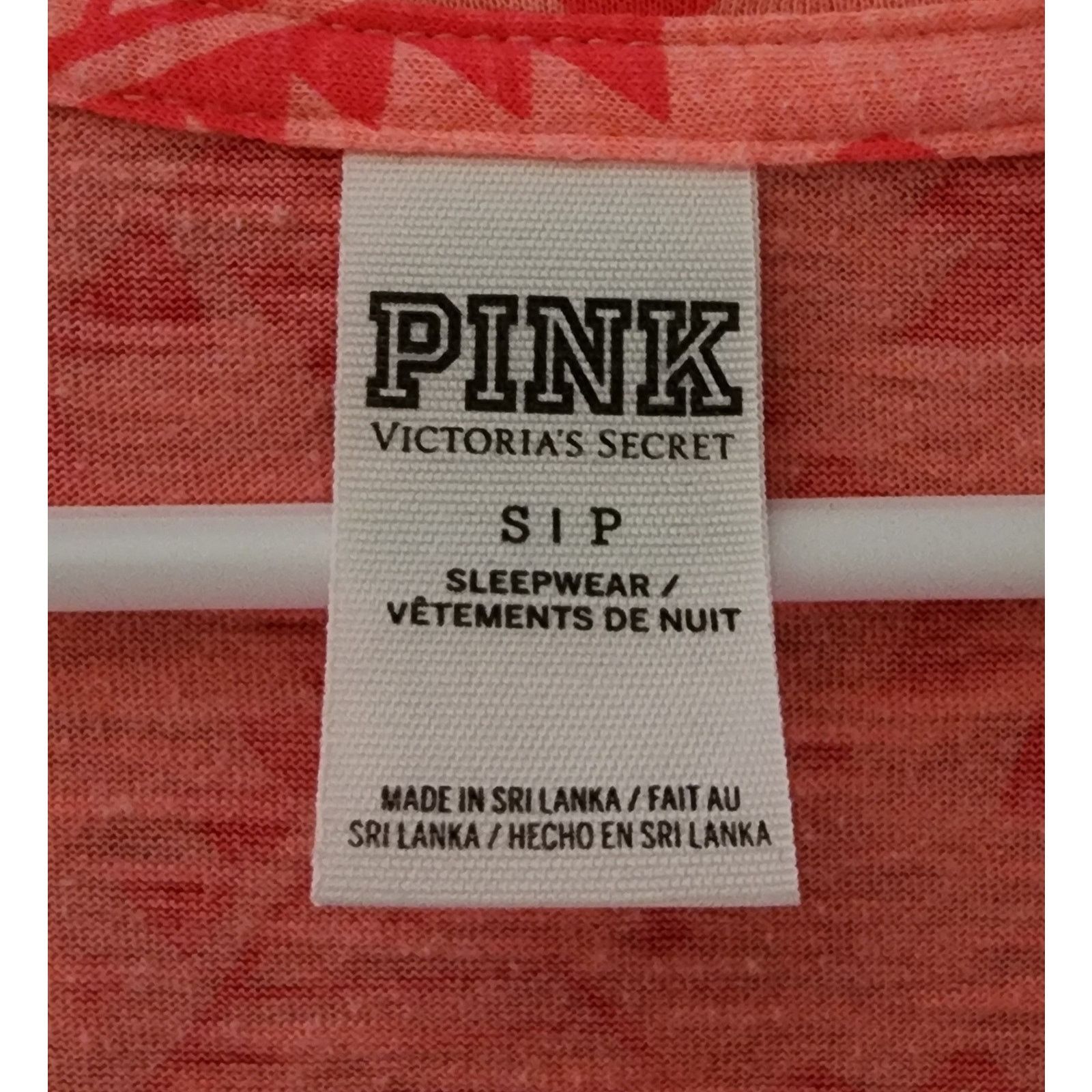 Victoria's Secret Victoria’s Secret PINK V-Neck Neon Orange sleep shirt Sm P Size S / US 4 / IT 40 - 3 Thumbnail