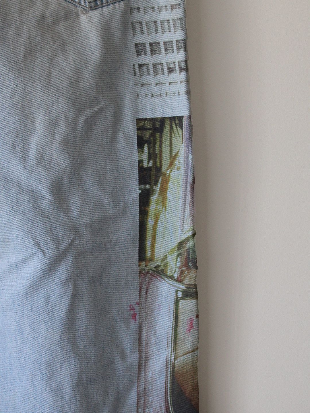 Calvin Klein 205W39NYC Raf Simons Digital Print Baggy Jeans Size US 34 / EU 50 - 7 Thumbnail