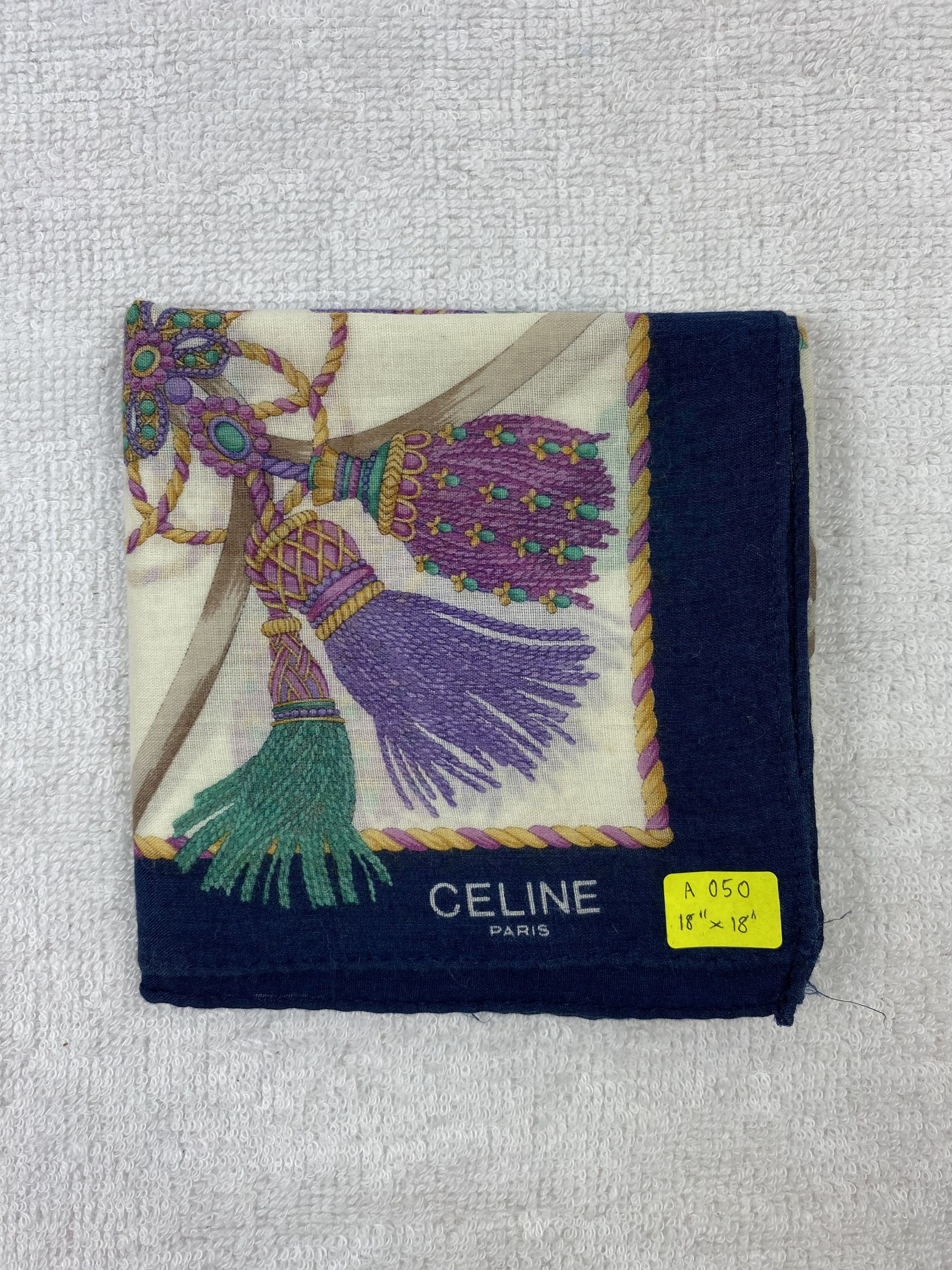 Celine Celine Handkerchief / Bandana / Neckerchief Size ONE SIZE - 6 Thumbnail