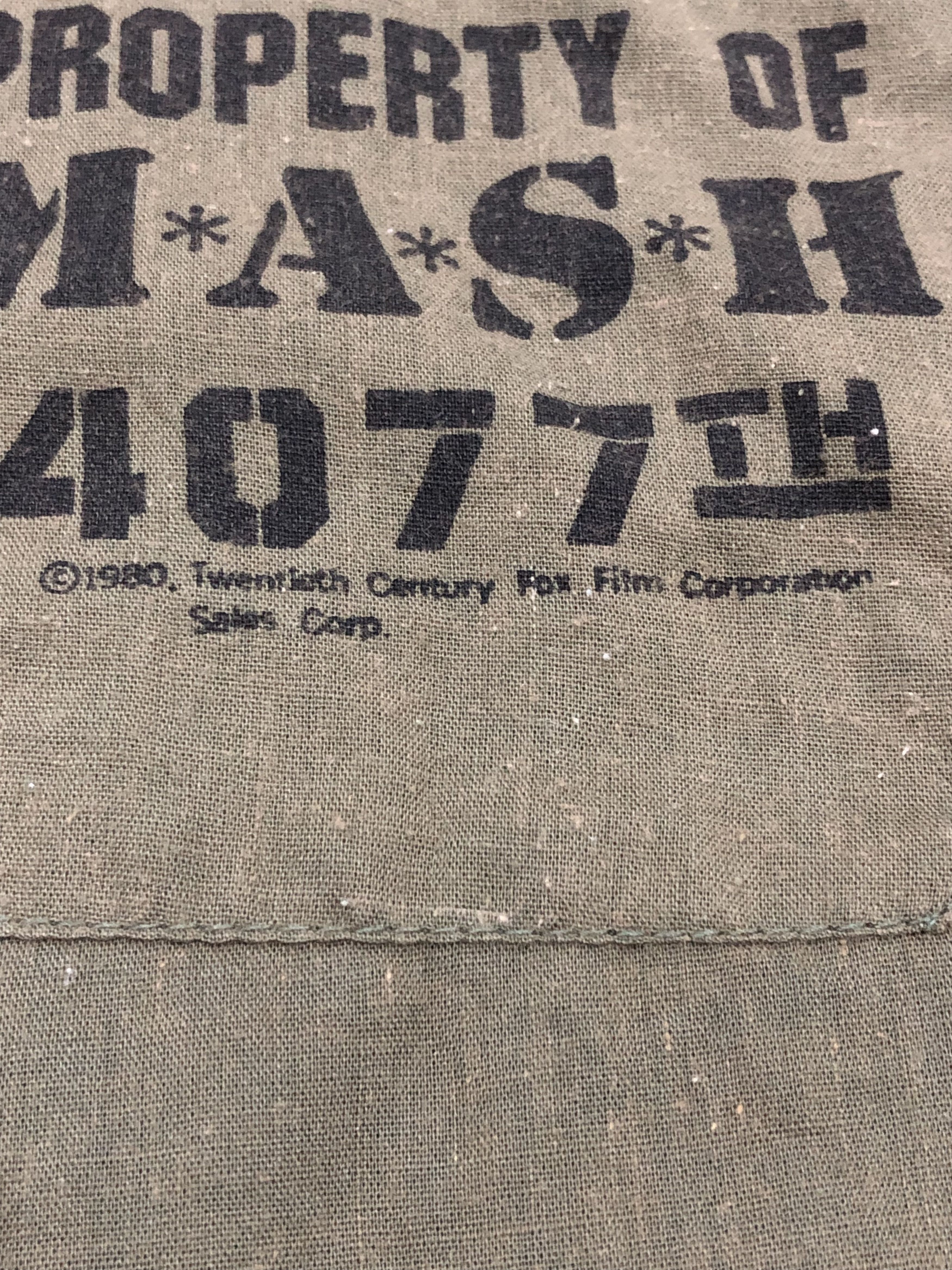 Other Very Rare MASH Movie Goodbye Farewell Amen Size US L / EU 52-54 / 3 - 4 Thumbnail