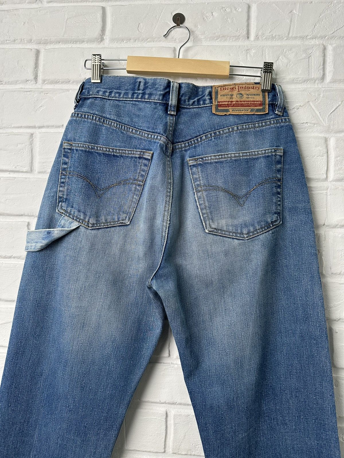 Diesel Y2K DIESEL Cheyenne Carpenter High Waist Denim Pants Size US 29 - 6 Thumbnail