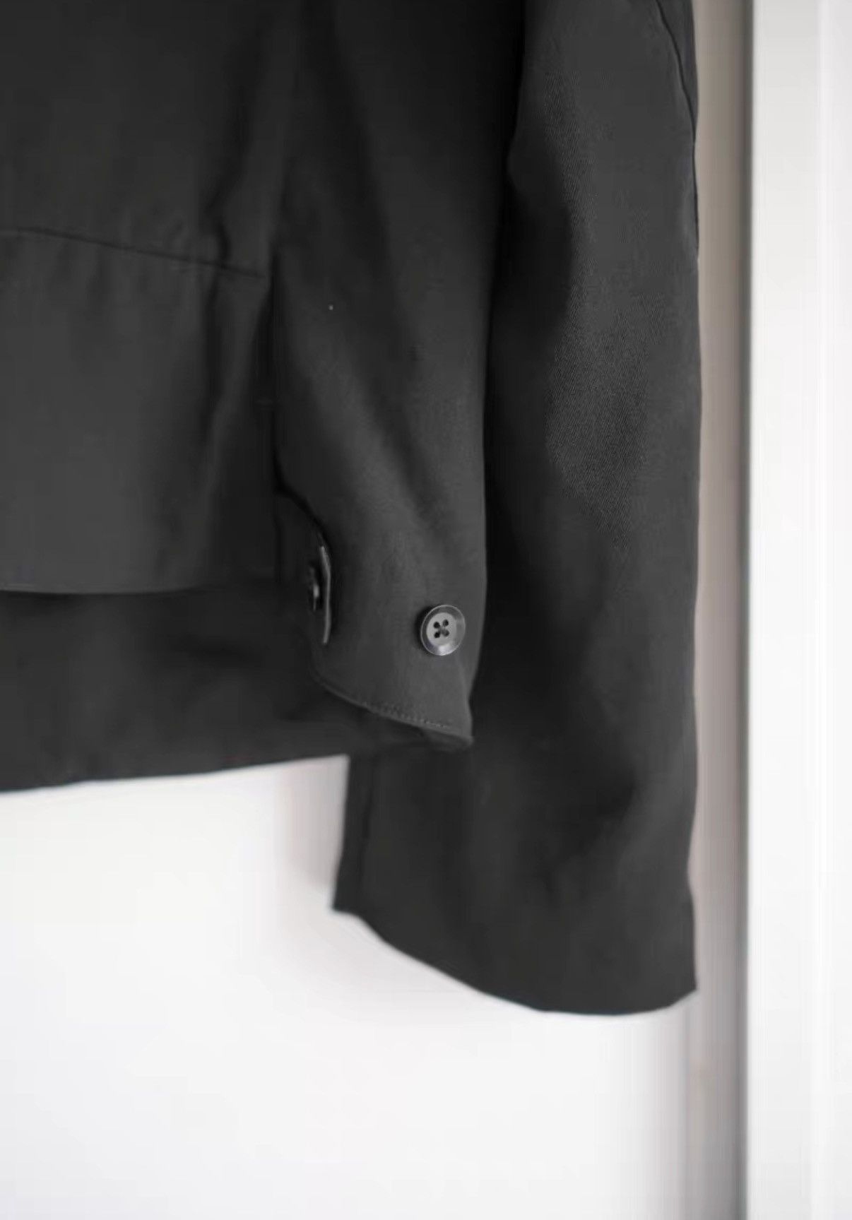 Yohji Yamamoto Yohji Yamamoto 14ss Rain Wet Zip Short Jacket K4 Size US L / EU 52-54 / 3 - 5 Thumbnail