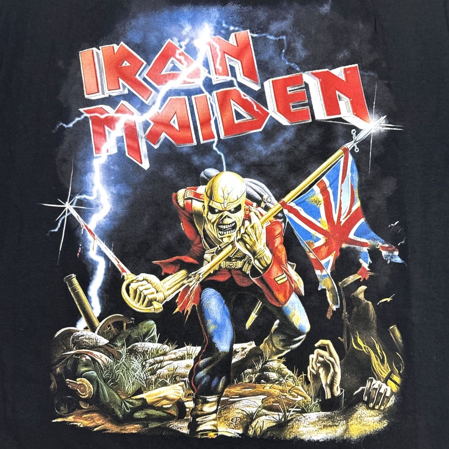 Vintage Urban Young Culture T Shirt Men’s XL Black Iron Maiden Skull Graphic Size US XL / EU 56 / 4 - 2 Thumbnail