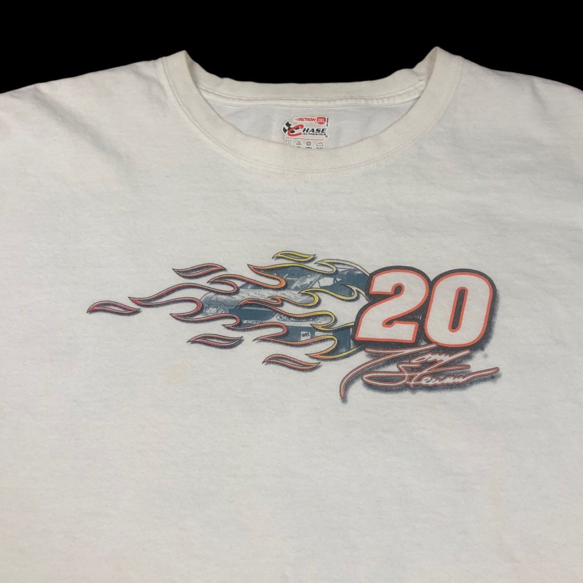 Chase Authentics Chase Authentics Tony Stewart NASCAR White Shirt Adult 2XL Size US XXL / EU 58 / 5 - 3 Thumbnail
