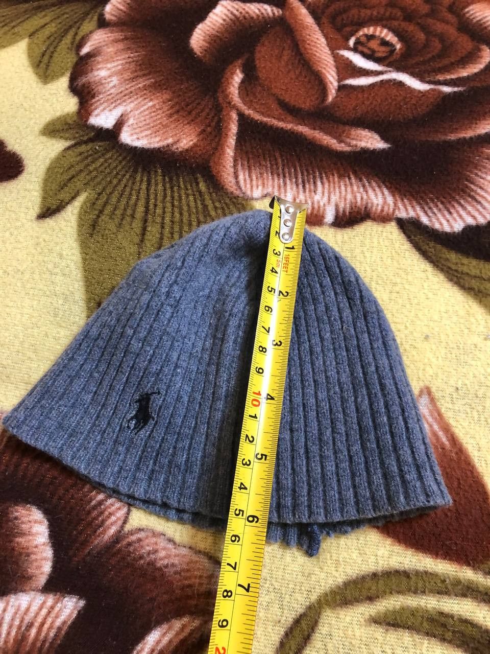 Polo Ralph Lauren Polo Ralph Lauren Knit Beanie Hat Gray Size ONE SIZE - 5 Thumbnail