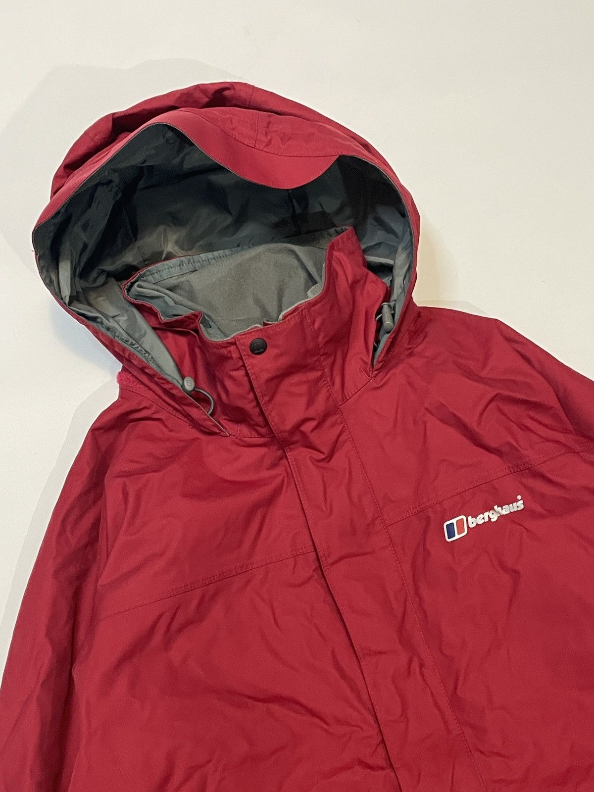 Berghaus Berghaus AQ2 Waterproof Shell Jacket – Deep Red Gorpcore Size US L / EU 52-54 / 3 - 6 Thumbnail