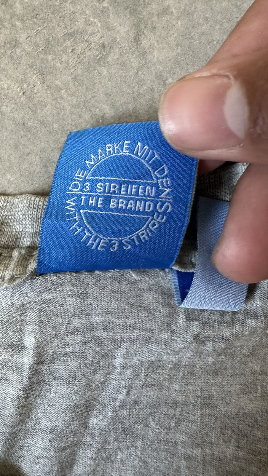 Adidas ADIDAS ORIGINALS BIG LOGO TEE Size US L / EU 52-54 / 3 - 5 Thumbnail