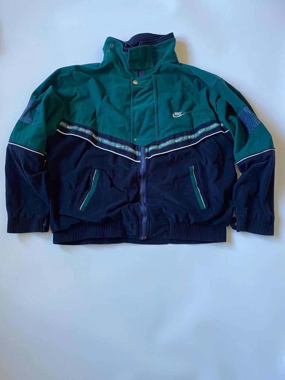 Nike Vintage Nike Premier Bomber fleece 90’s size XL-XXL Size US XL / EU 56 / 4 - 4 Thumbnail