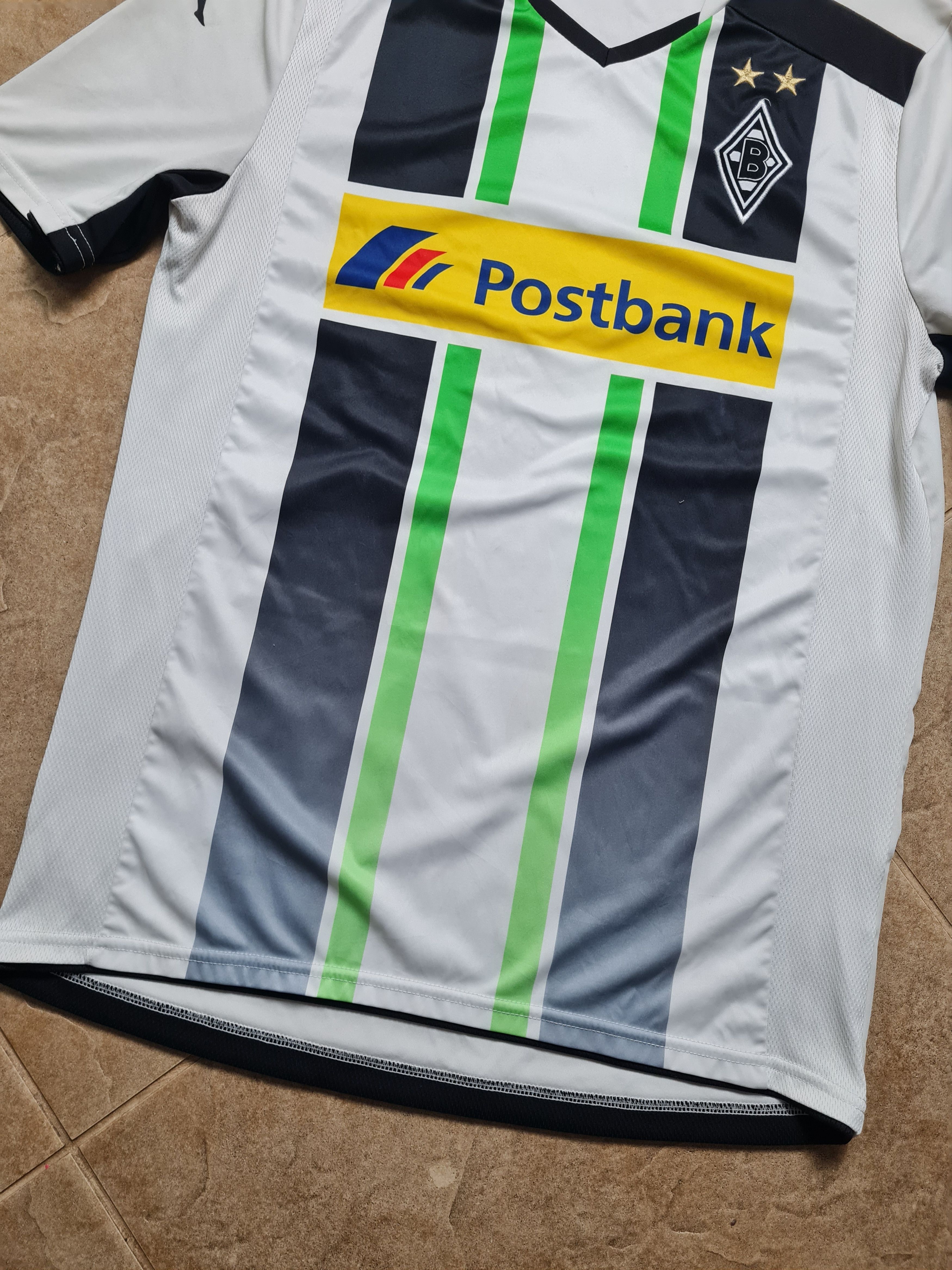 Kappa KAPPA BORUSSIA MONCHENGLADBACH 2015/2016 HOME FOOTBALL SHIRT Size US S / EU 44-46 / 1 - 5 Thumbnail