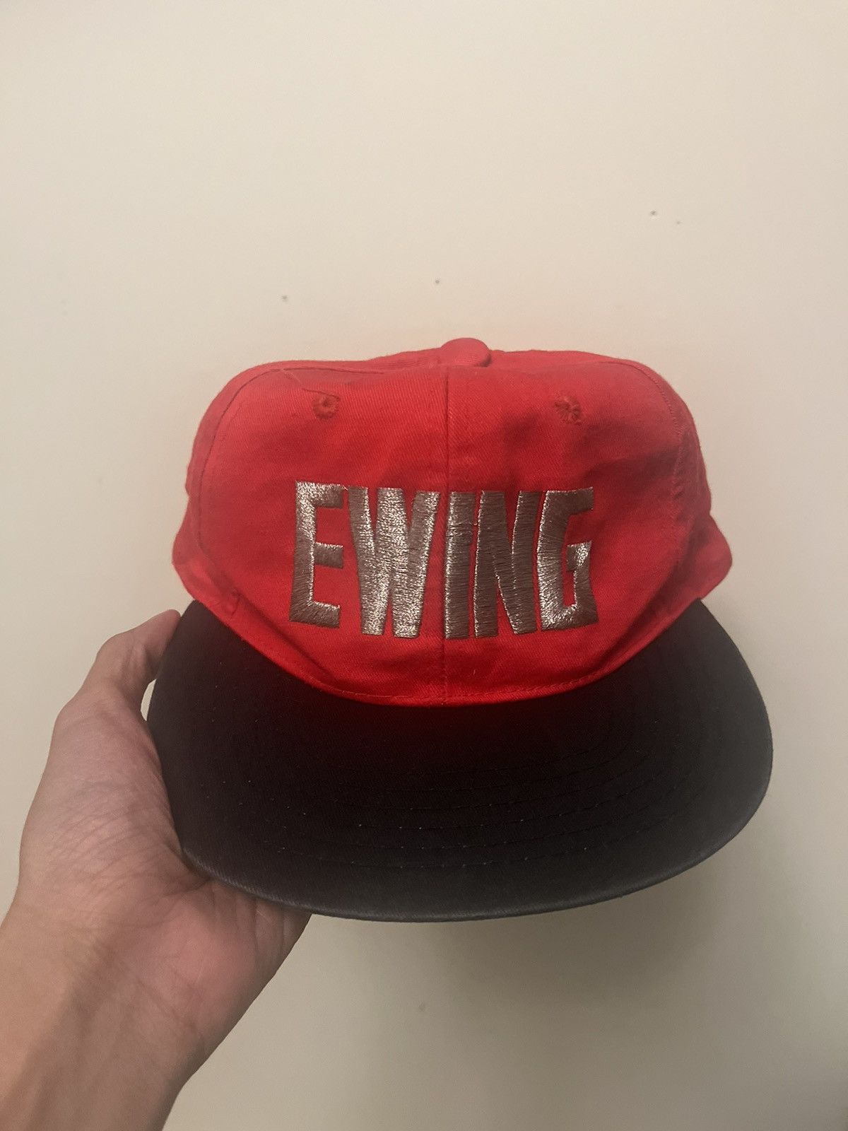 Ewing Athletics 90s Vintage Patrick Ewing Promo Snapback Hat Size ONE SIZE - 2 Thumbnail