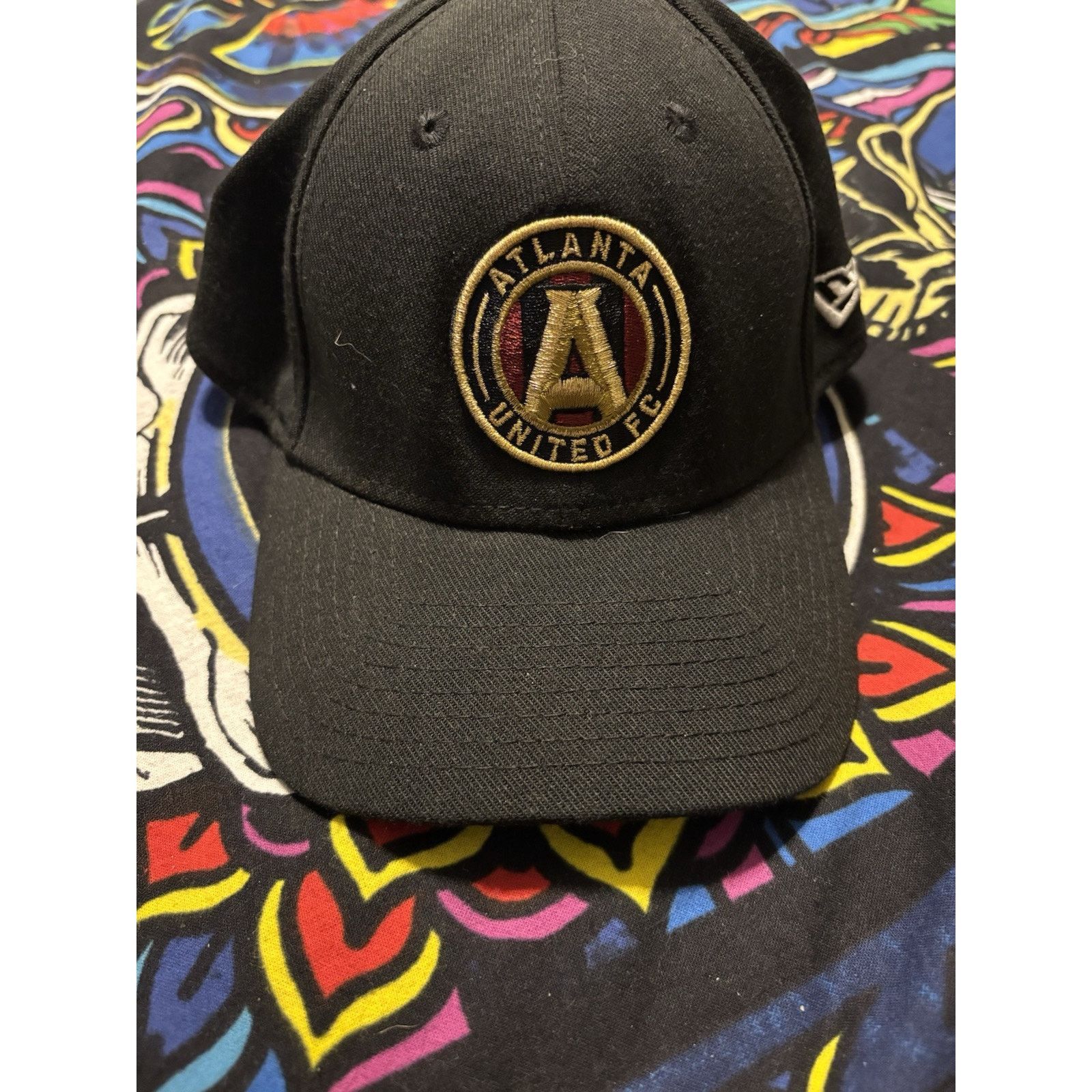 New Era atlanta United Fc futbol black hat New Era Small Medium Size ONE SIZE - 1 Thumbnail