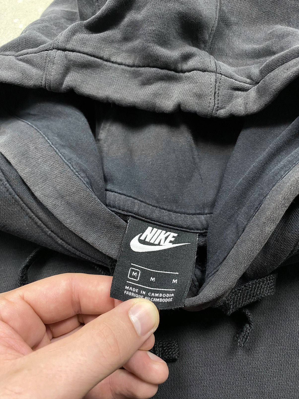 Nike Y2K Vintage Faded Nike Hoodie Hype Travis Scott Style Size US M / EU 48-50 / 2 - 10 Thumbnail